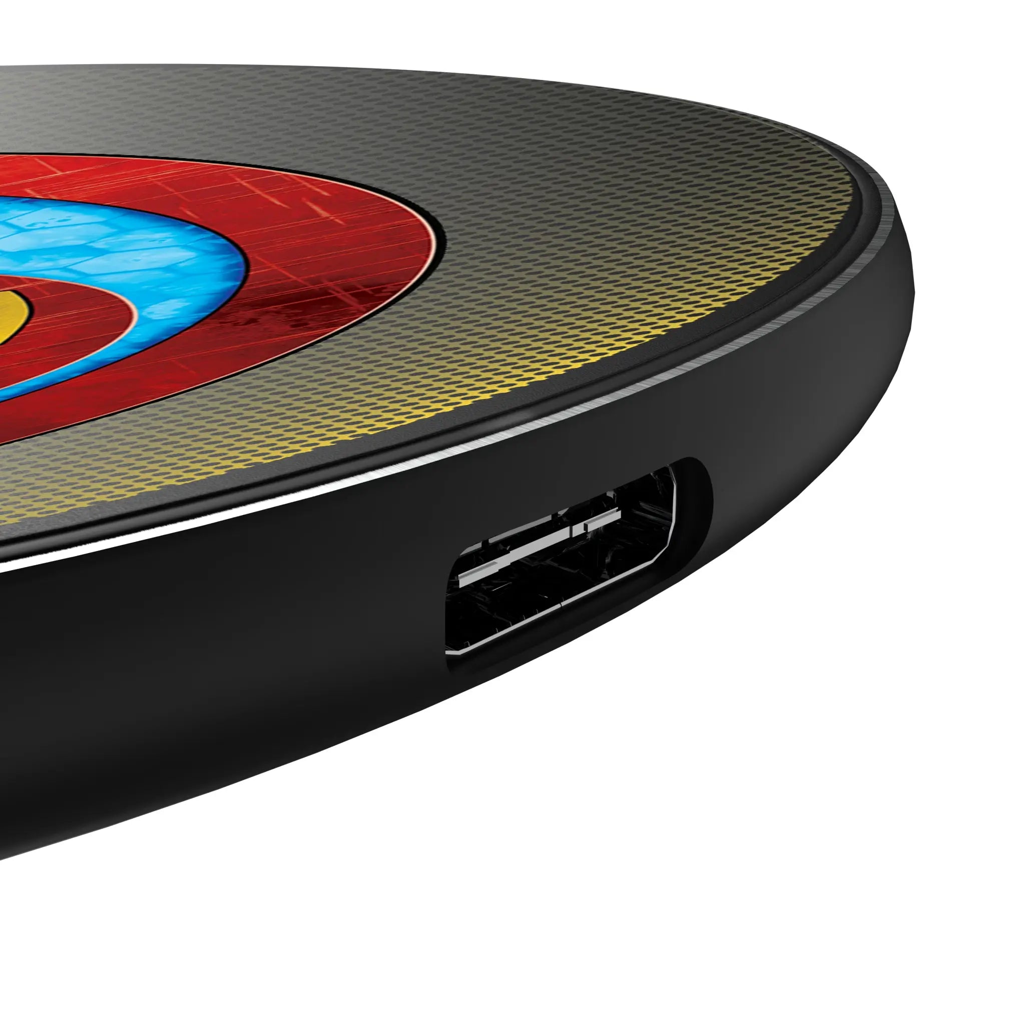 Marvel Avengers Iron Man Grid 15-Watt Wireless Charger - Detail