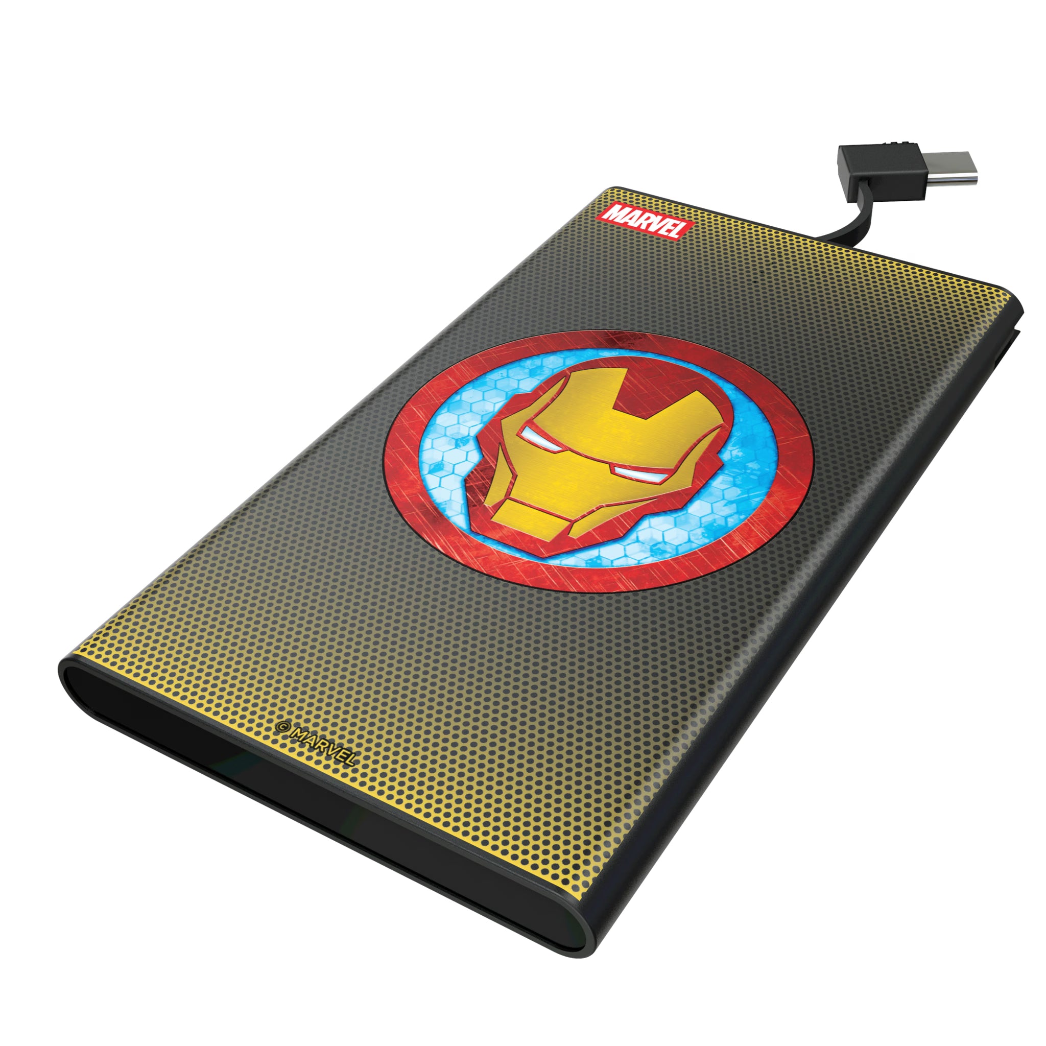 Marvel Avengers Iron Man Grid 5000mAh Flat Powerbank
