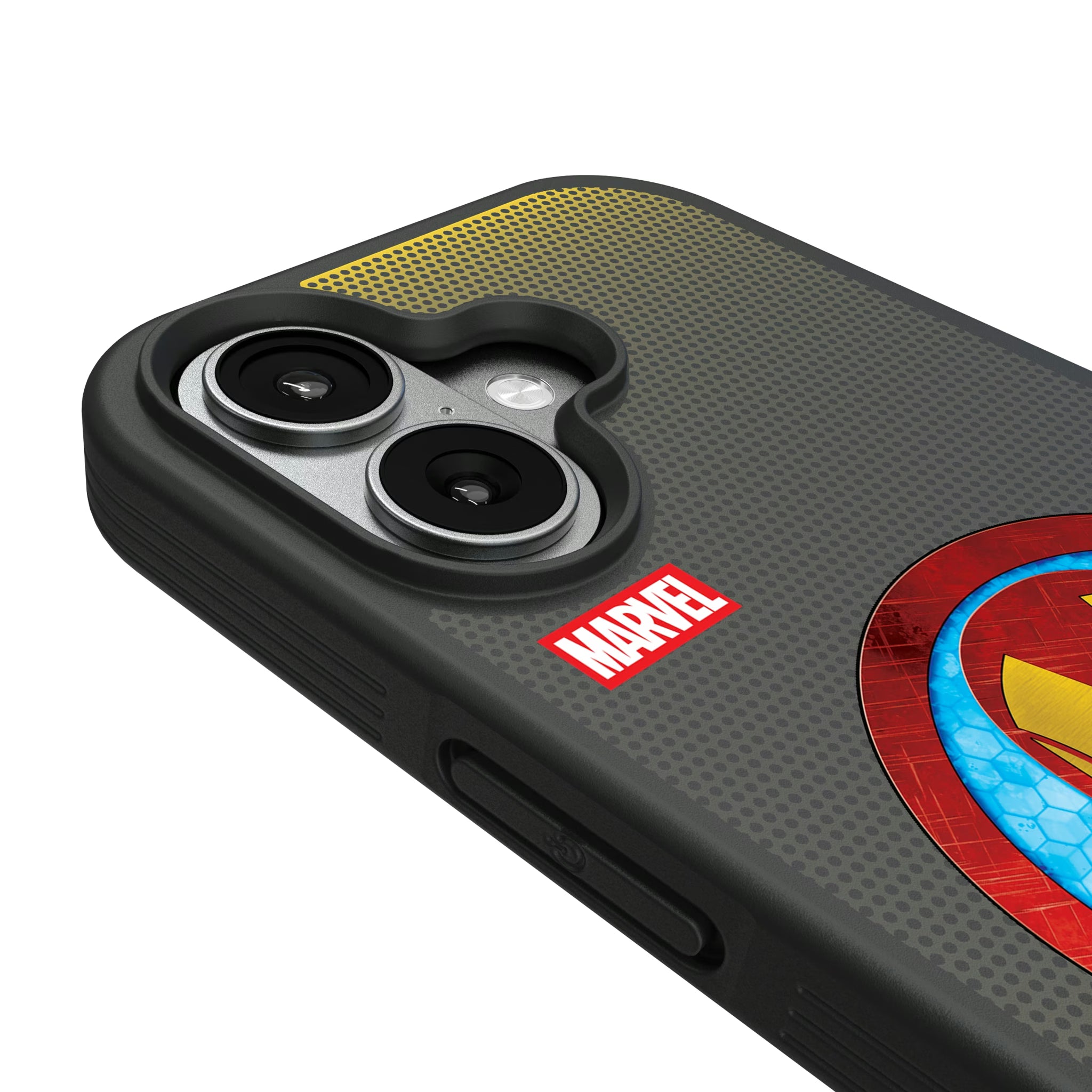 Marvel Avengers Iron Man Grid iPhone Bump Phone Case for Apple iPhone - Detail#Device_iPhone 17