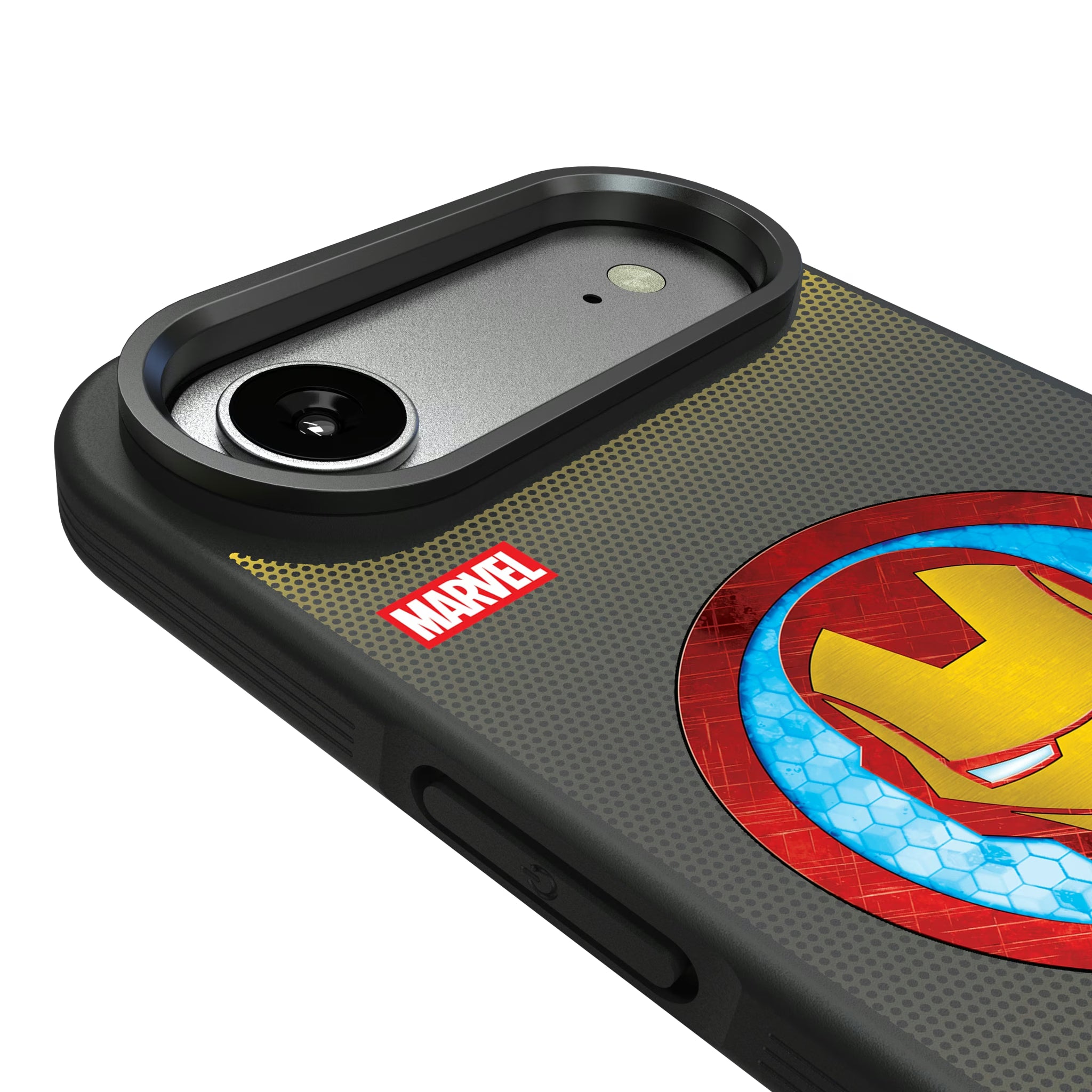 Marvel Avengers Iron Man Grid iPhone Bump Phone Case for Apple iPhone - Detail#Device_iPhone Air