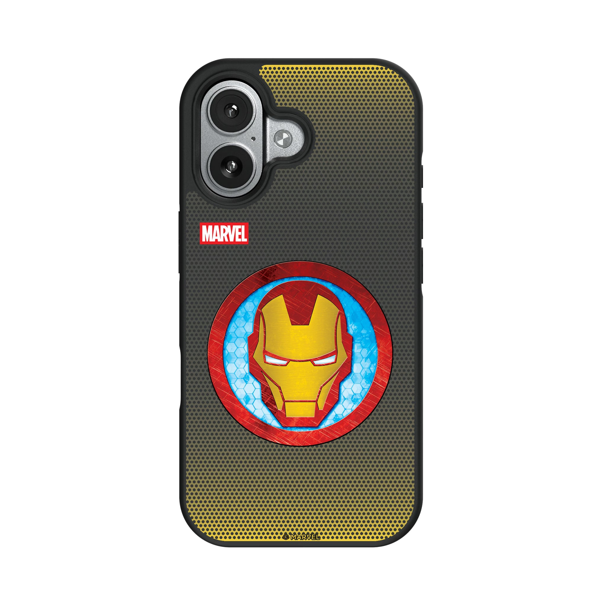 Marvel Avengers Iron Man Grid iPhone Bump Phone Case for Apple iPhone#Device_iPhone 17