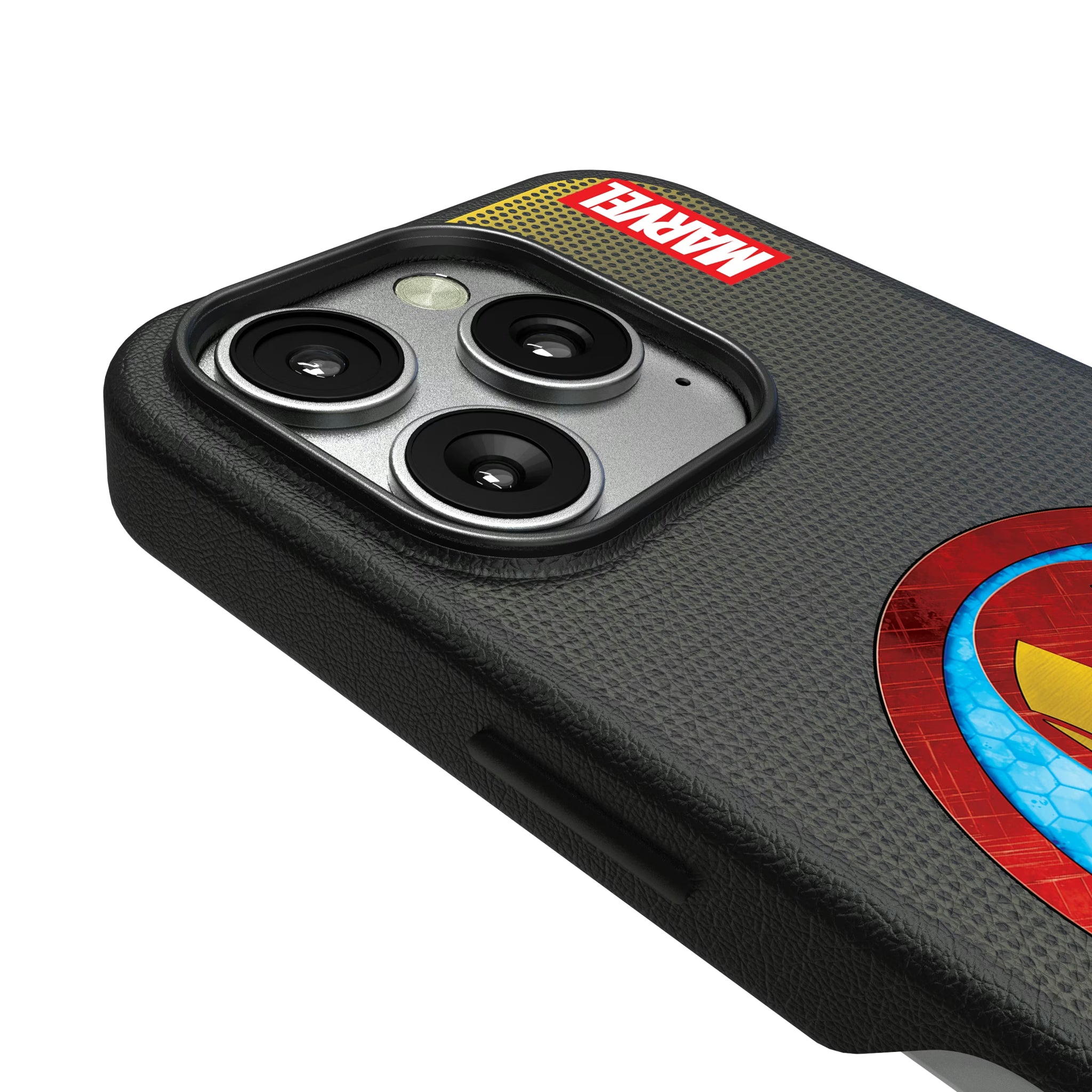 Marvel Avengers Iron Man Grid iPhone MagSafe Compatible Phone Case for Apple iPhone - Detail