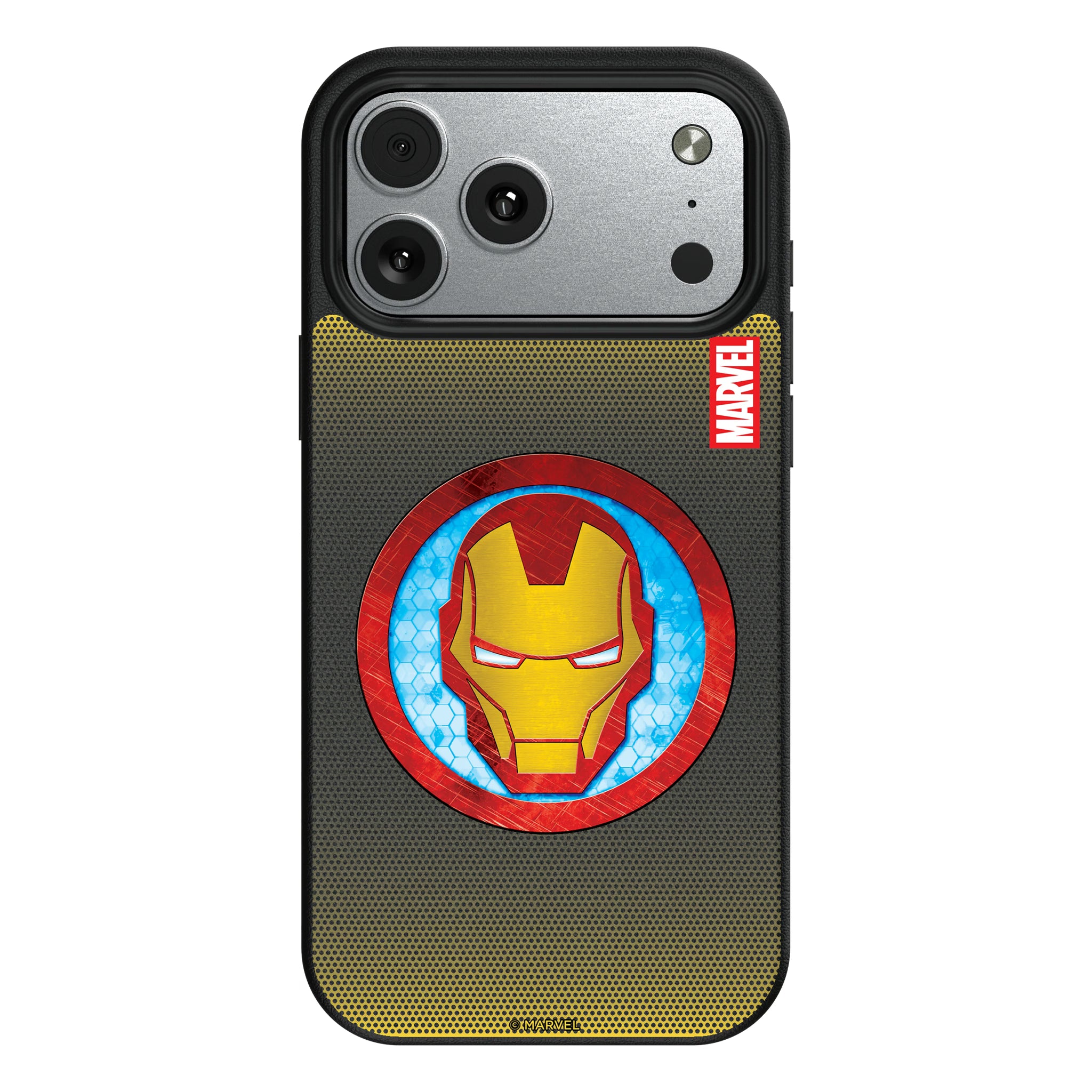 Marvel Avengers Iron Man Grid iPhone MagSafe Compatible Phone Case for Apple iPhone#Device_iPhone 17 Pro Max