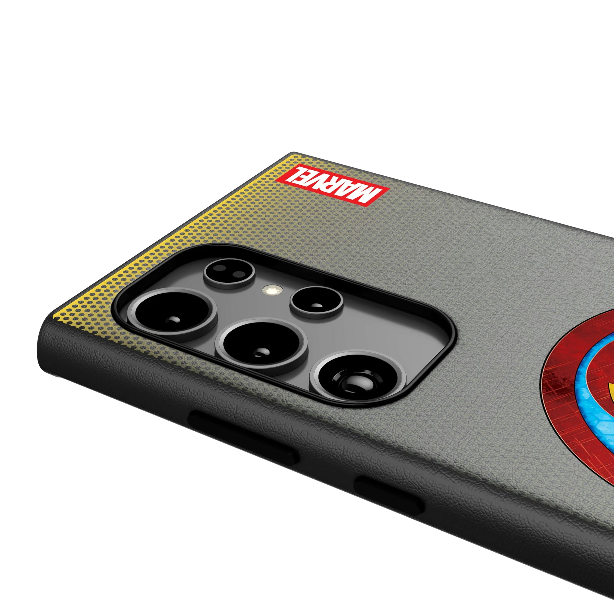 Marvel Avengers Iron Man Grid Galaxy MagSafe Compatible Phone Case for Samsung Galaxy - Detail