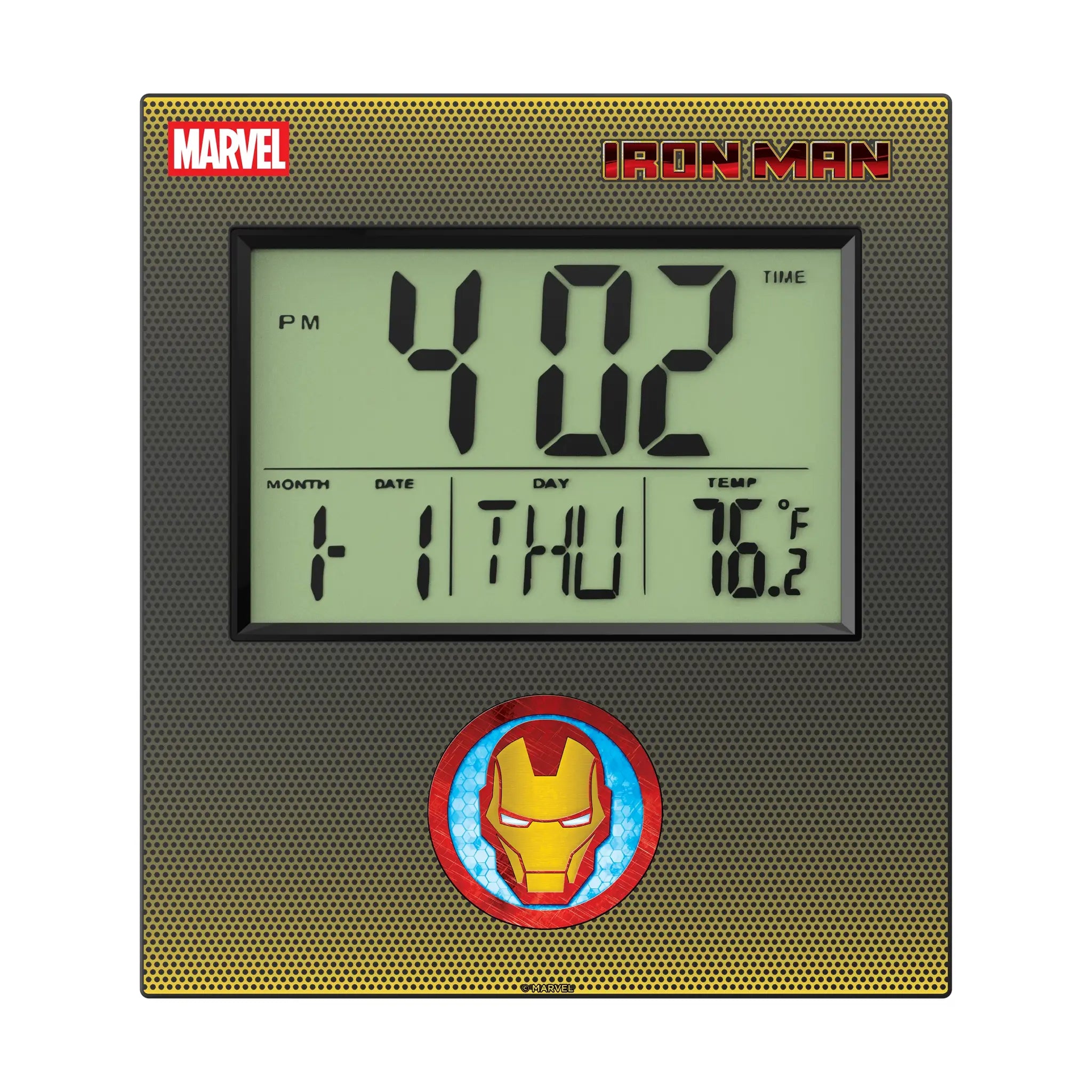 Marvel Avengers Iron Man Grid Wall Clock