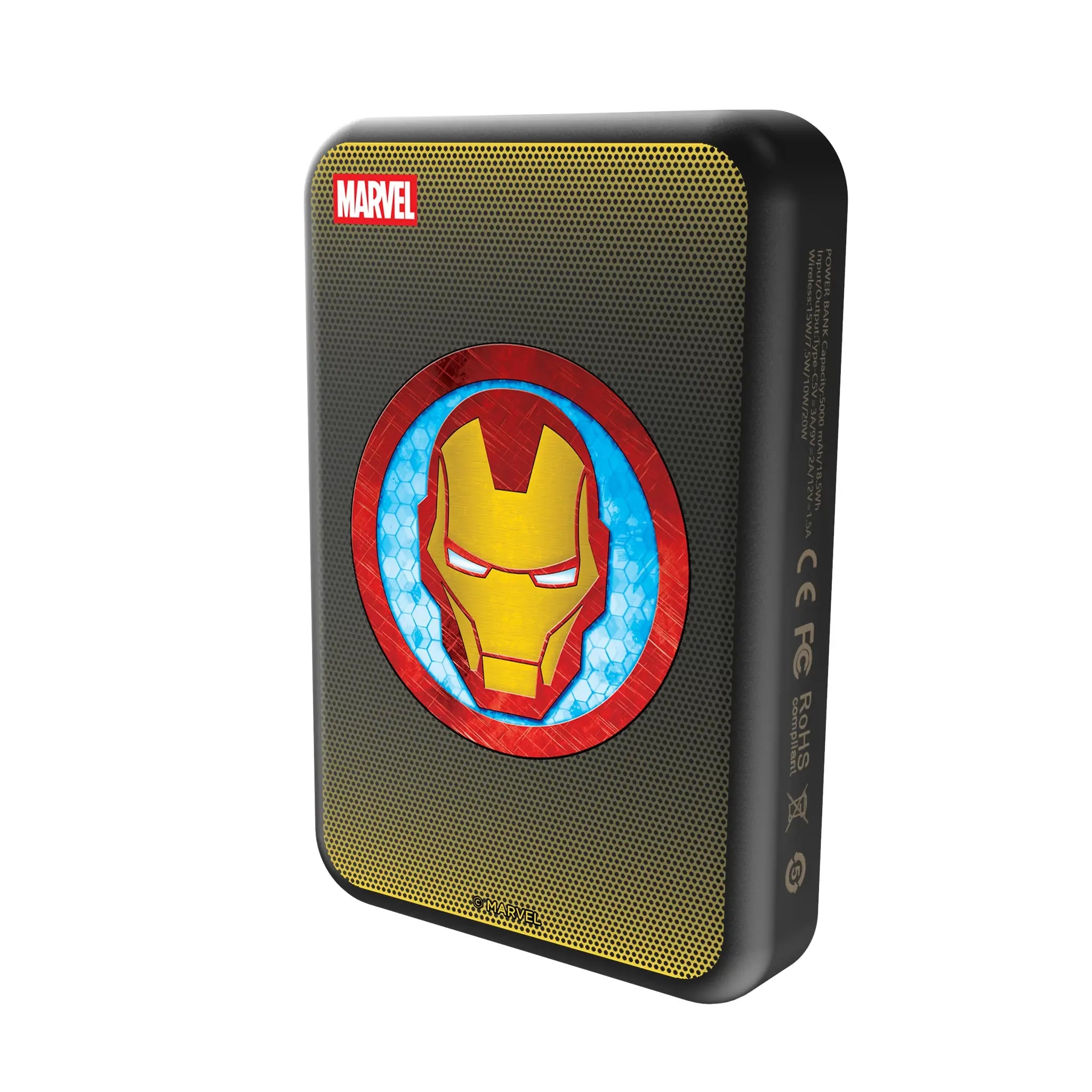 Marvel Avengers Iron Man Grid Wireless Mag Power Bank