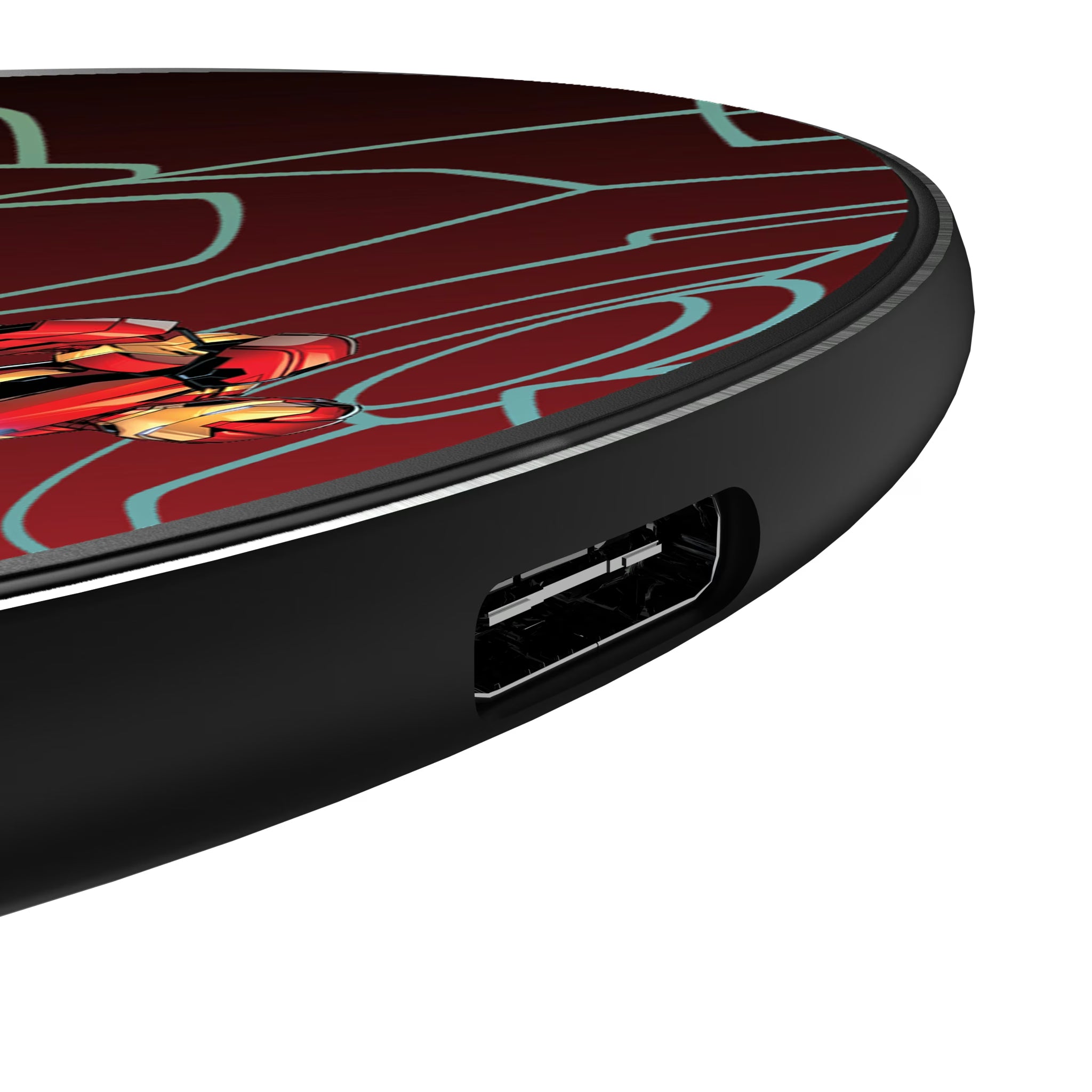 Marvel Avengers Iron Man MechLine 15-Watt Wireless Charger - Detail