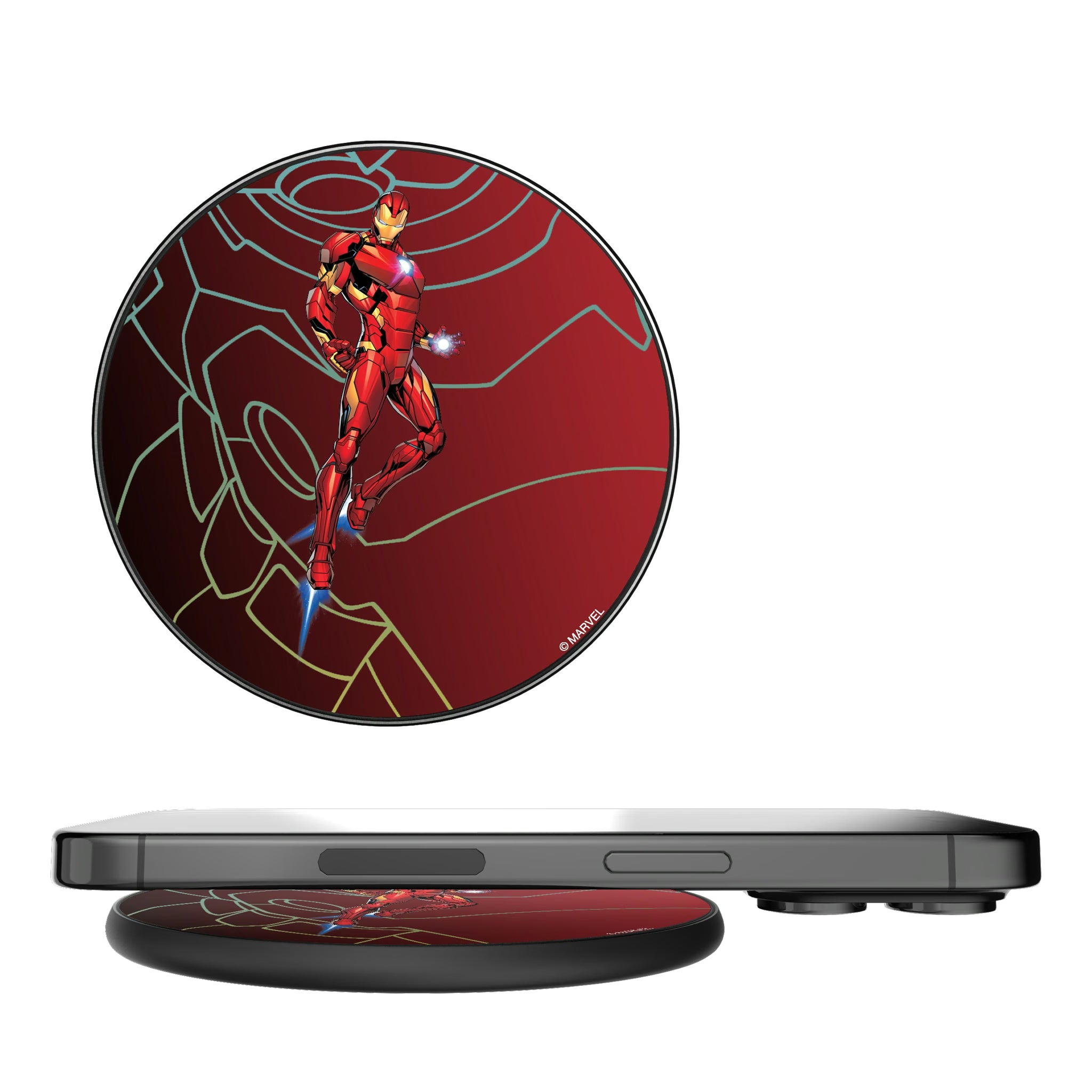 Marvel Avengers Iron Man MechLine 15-Watt Wireless Charger
