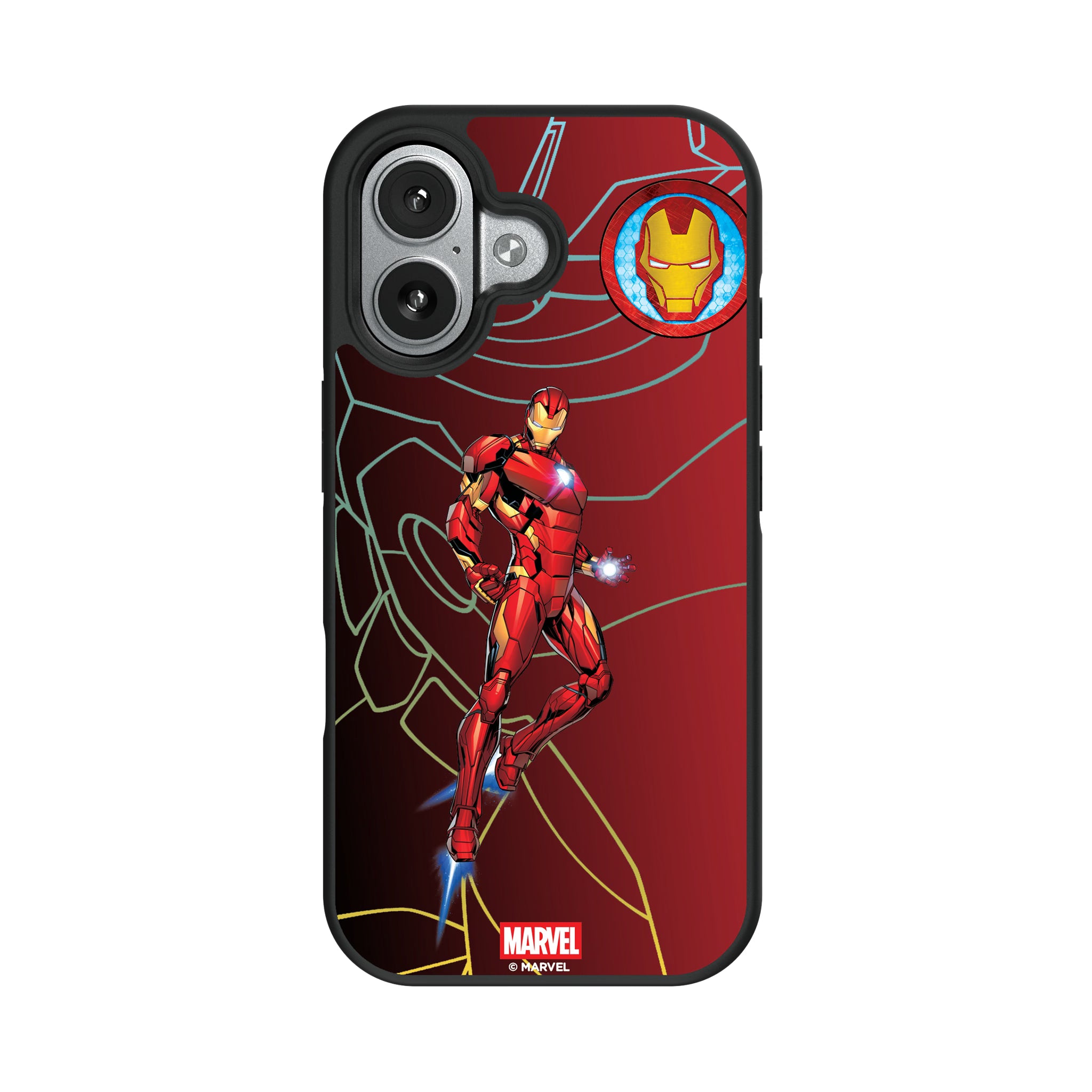 Marvel Avengers Iron Man MechLine iPhone Bump Phone Case for Apple iPhone#Device_iPhone 17