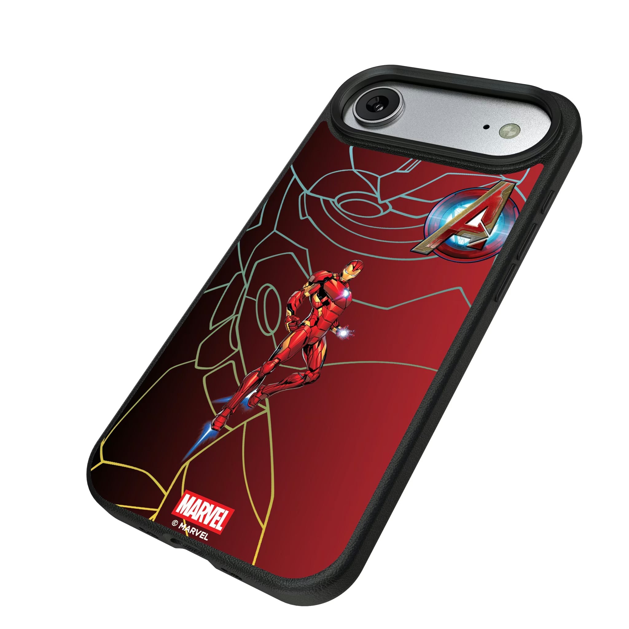 Marvel Avengers Iron Man MechLine iPhone MagSafe Compatible Phone Case for Apple iPhone - Isometric View#Device_iPhone Air