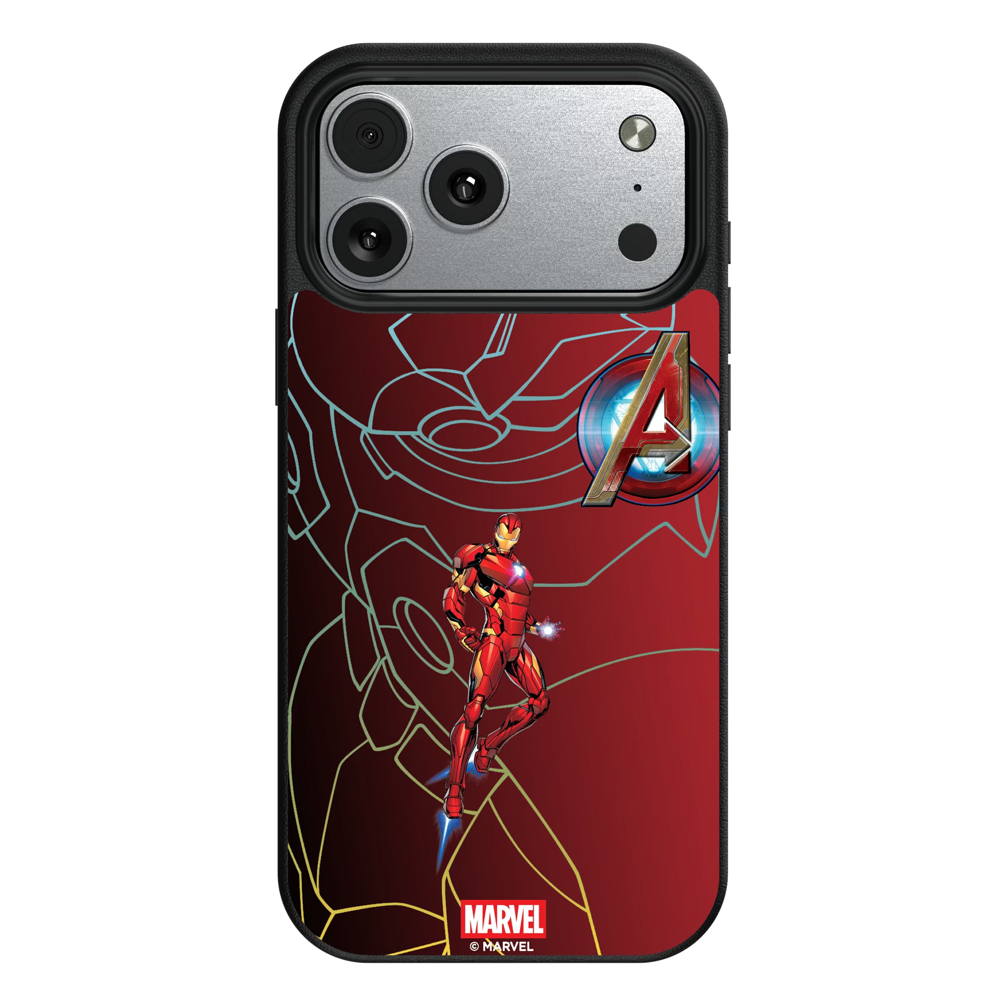 Marvel Avengers Iron Man MechLine iPhone MagSafe Compatible Phone Case for Apple iPhone#Device_iPhone 17 Pro Max