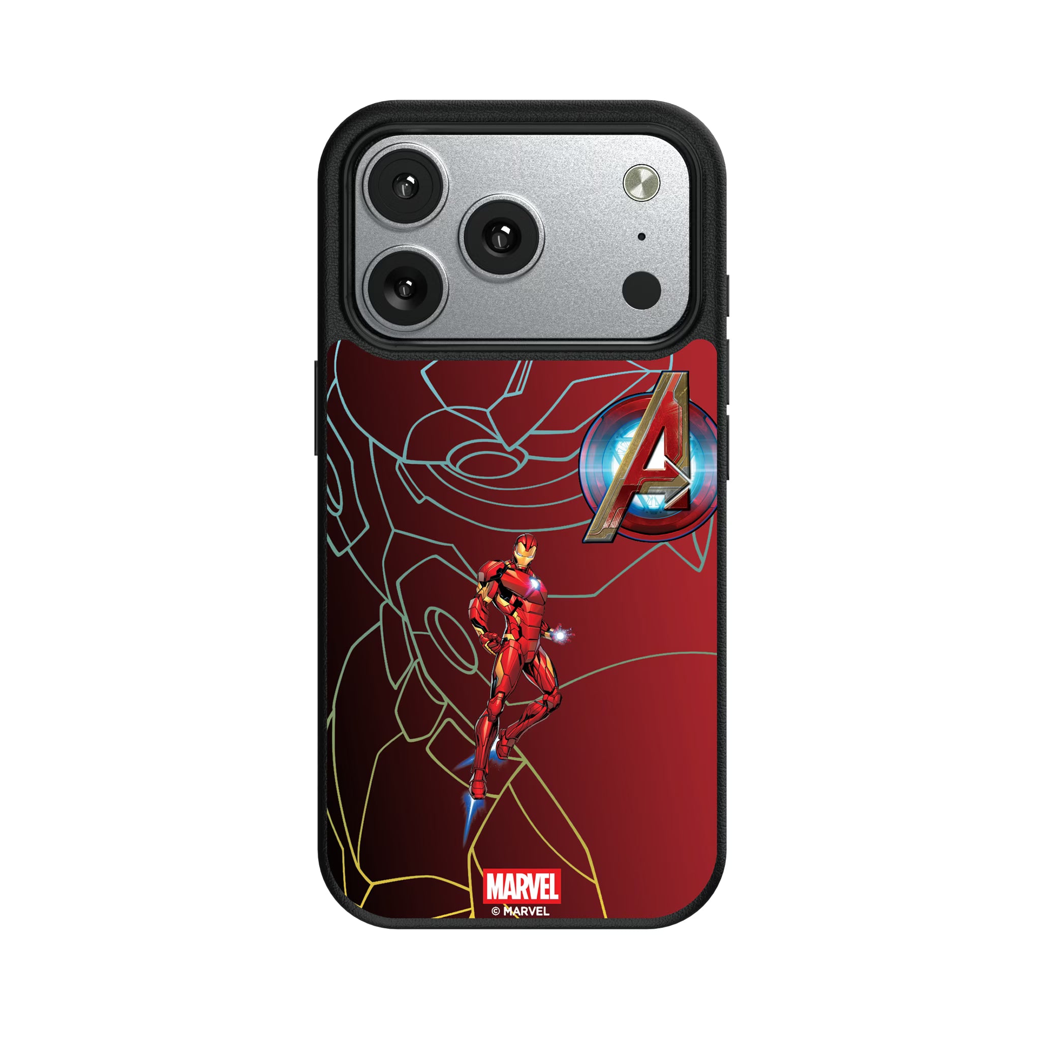 Marvel Avengers Iron Man MechLine iPhone MagSafe Compatible Phone Case for Apple iPhone#Device_iPhone 17 Pro