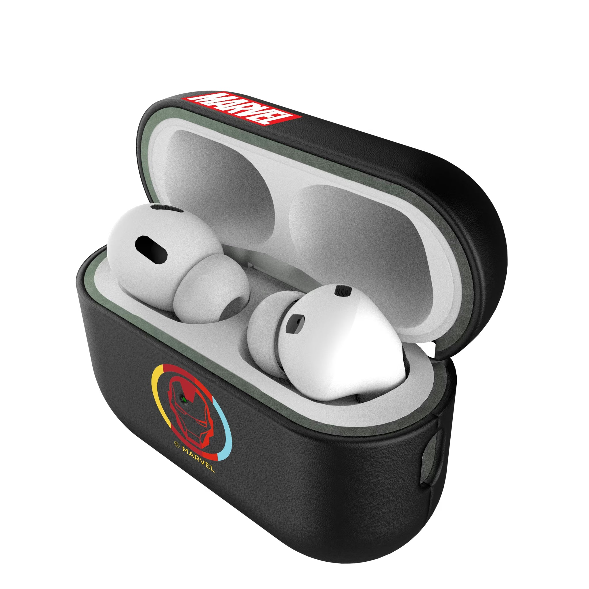 Marvel Avengers Iron Man Sigil AirPods AirPod Case Cover#Device_AirPods Pro 2nd Gen