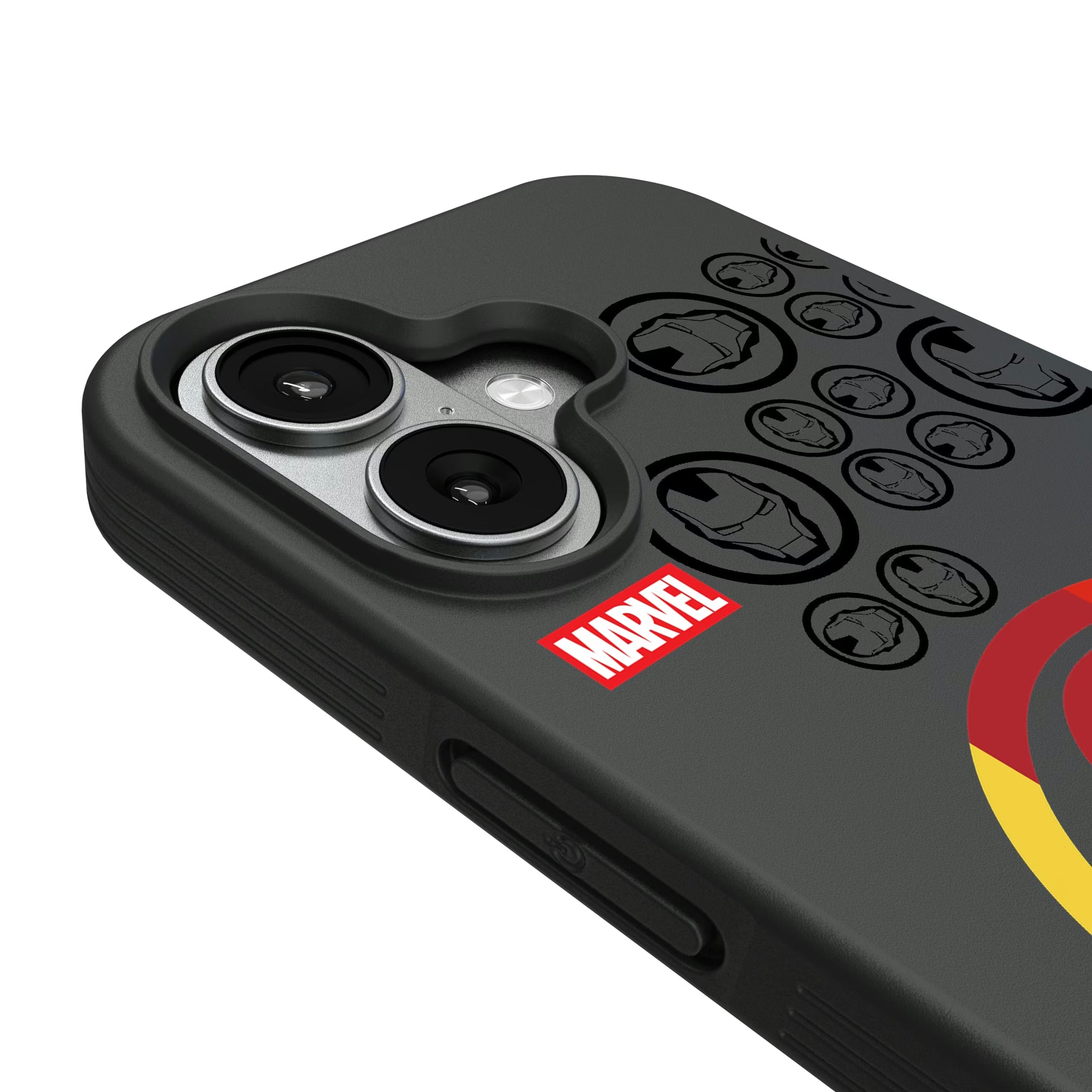 Marvel Avengers Iron Man Sigil iPhone Bump Phone Case for Apple iPhone - Detail#Device_iPhone 17