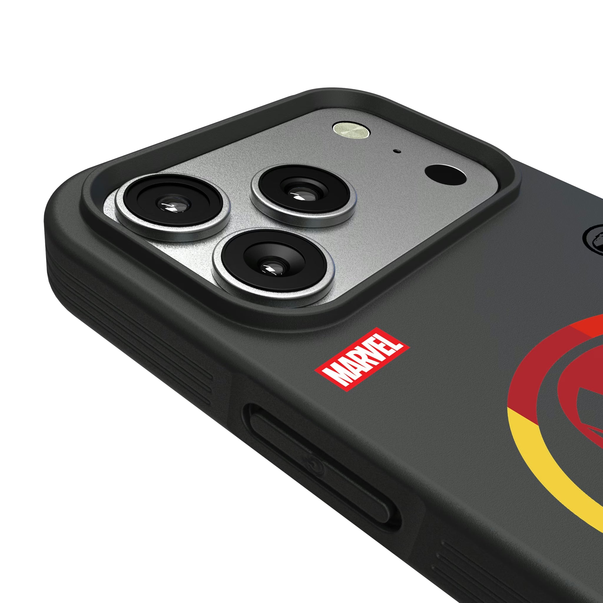 Marvel Avengers Iron Man Sigil iPhone Bump Phone Case for Apple iPhone - Detail#Device_iPhone 17 Pro