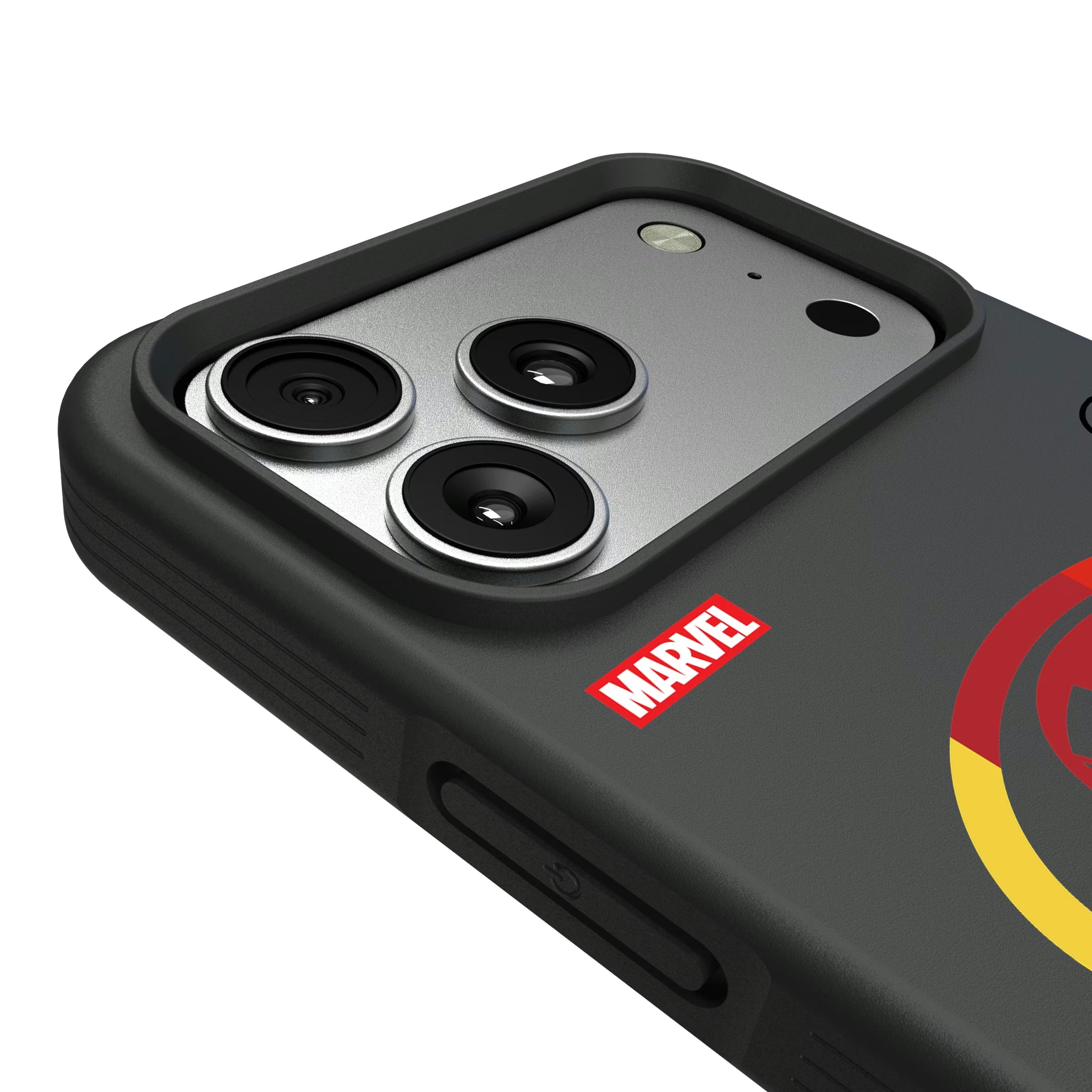 Marvel Avengers Iron Man Sigil iPhone Bump Phone Case for Apple iPhone - Detail#Device_iPhone 17 Pro Max