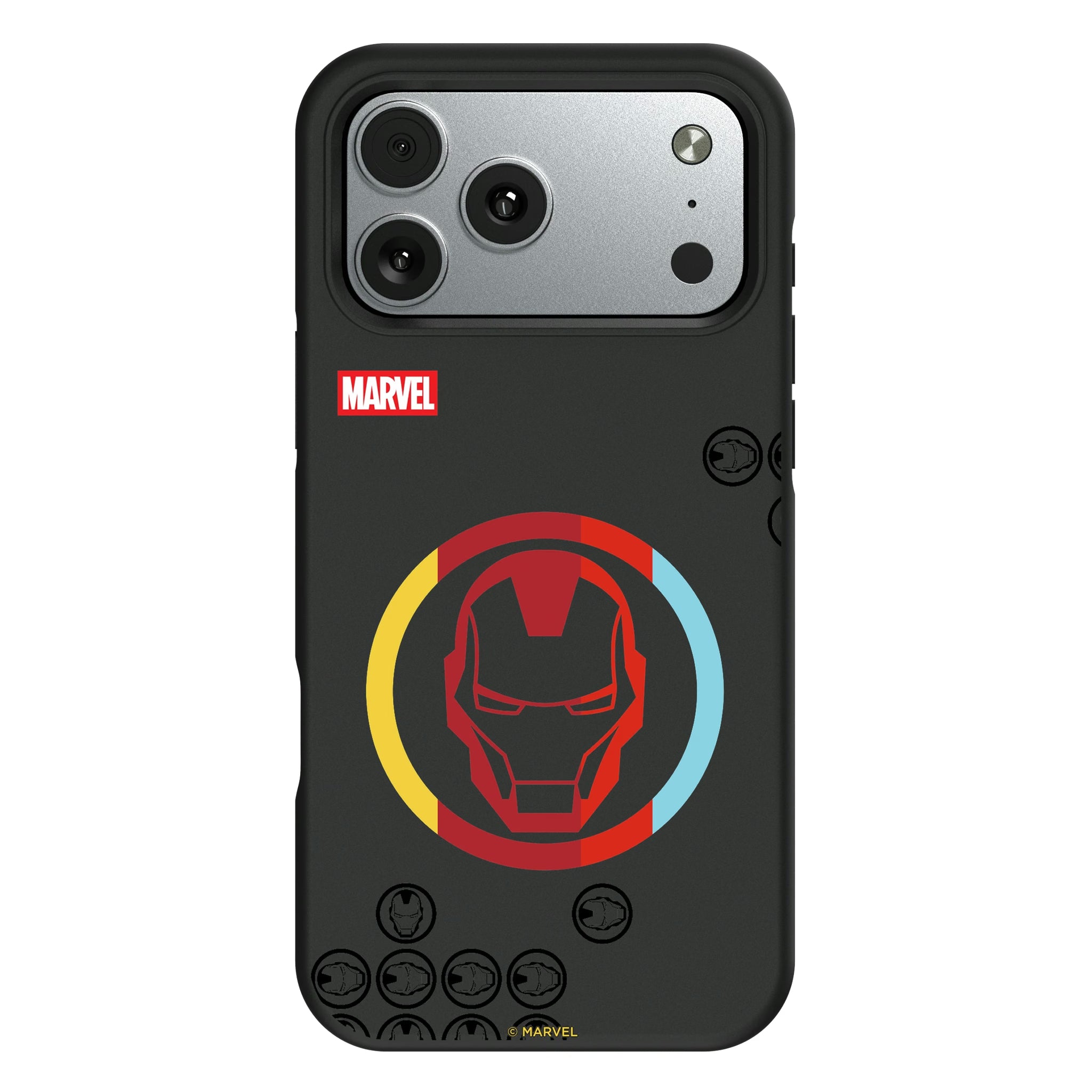 Marvel Avengers Iron Man Sigil iPhone Bump Phone Case for Apple iPhone#Device_iPhone 17 Pro Max