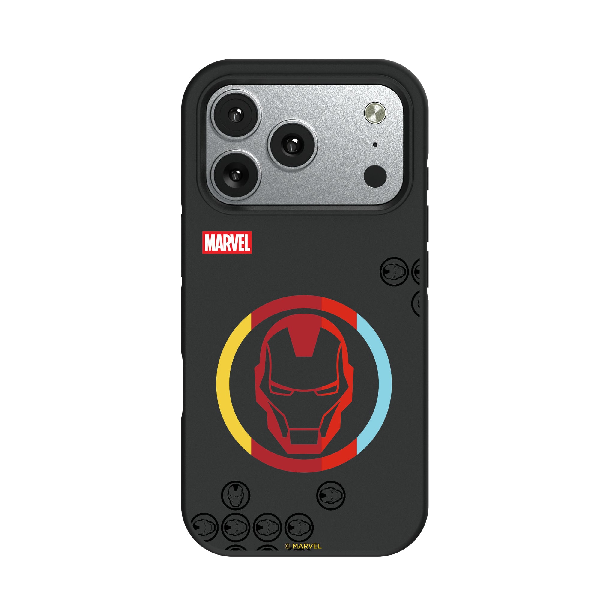 Marvel Avengers Iron Man Sigil iPhone Bump Phone Case for Apple iPhone#Device_iPhone 17 Pro