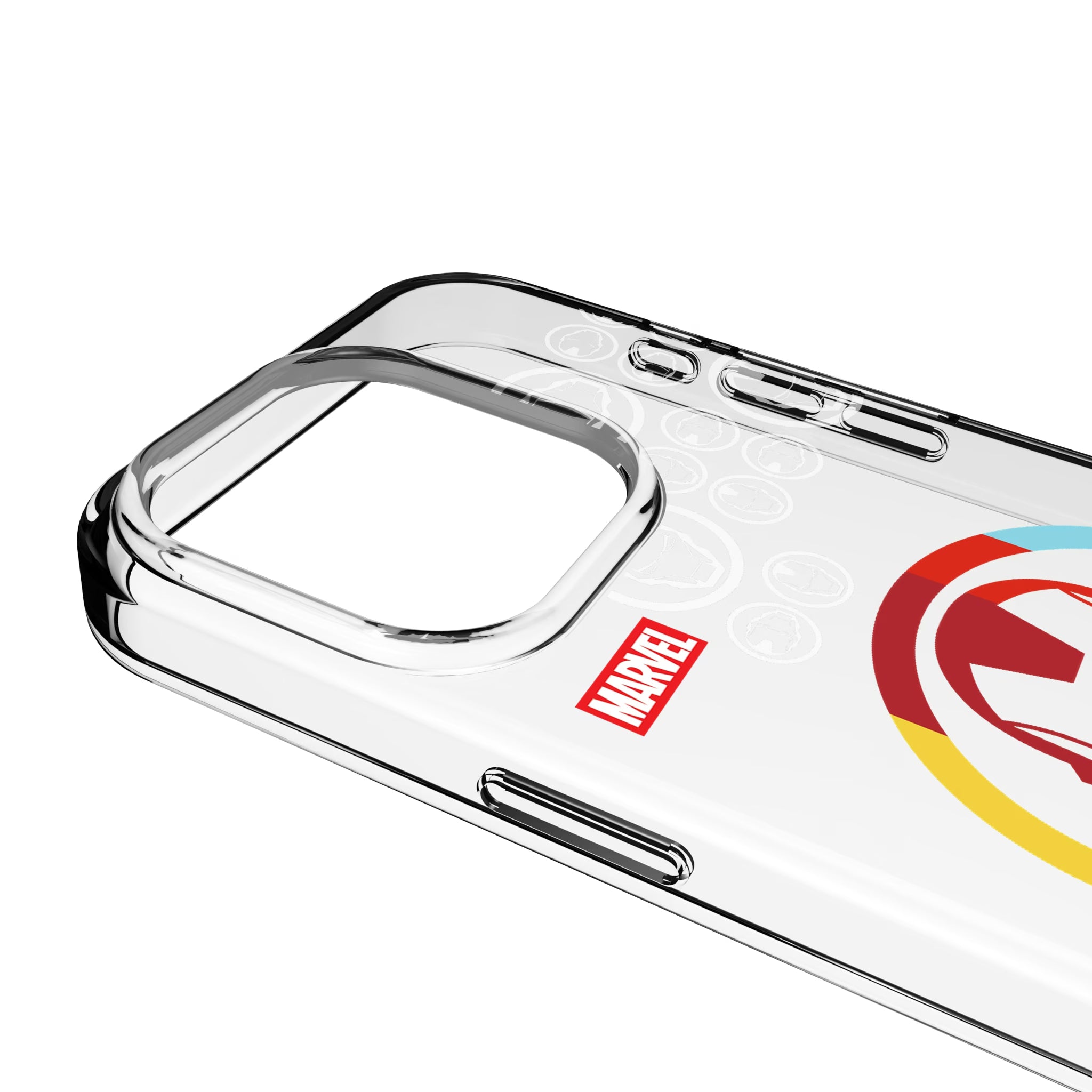 Marvel Avengers Iron Man Sigil iPhone Clear Phone Case for Apple iPhone - Detail