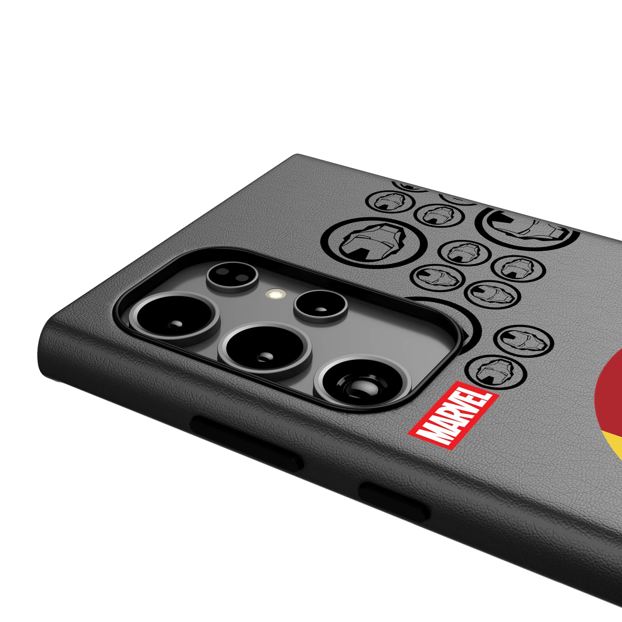 Marvel Avengers Iron Man Sigil Galaxy MagSafe Compatible Phone Case for Samsung Galaxy - Detail