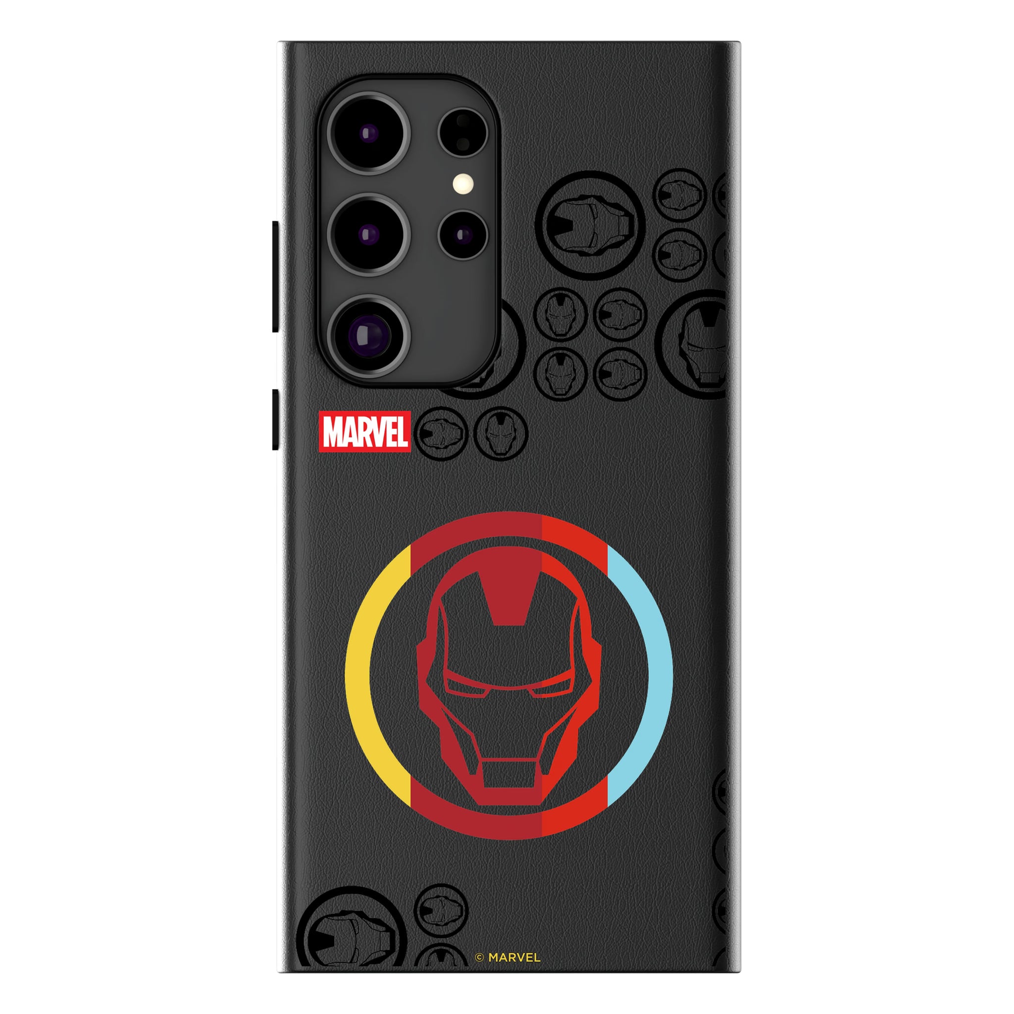 Marvel Avengers Iron Man Sigil Galaxy MagSafe Compatible Phone Case for Samsung Galaxy