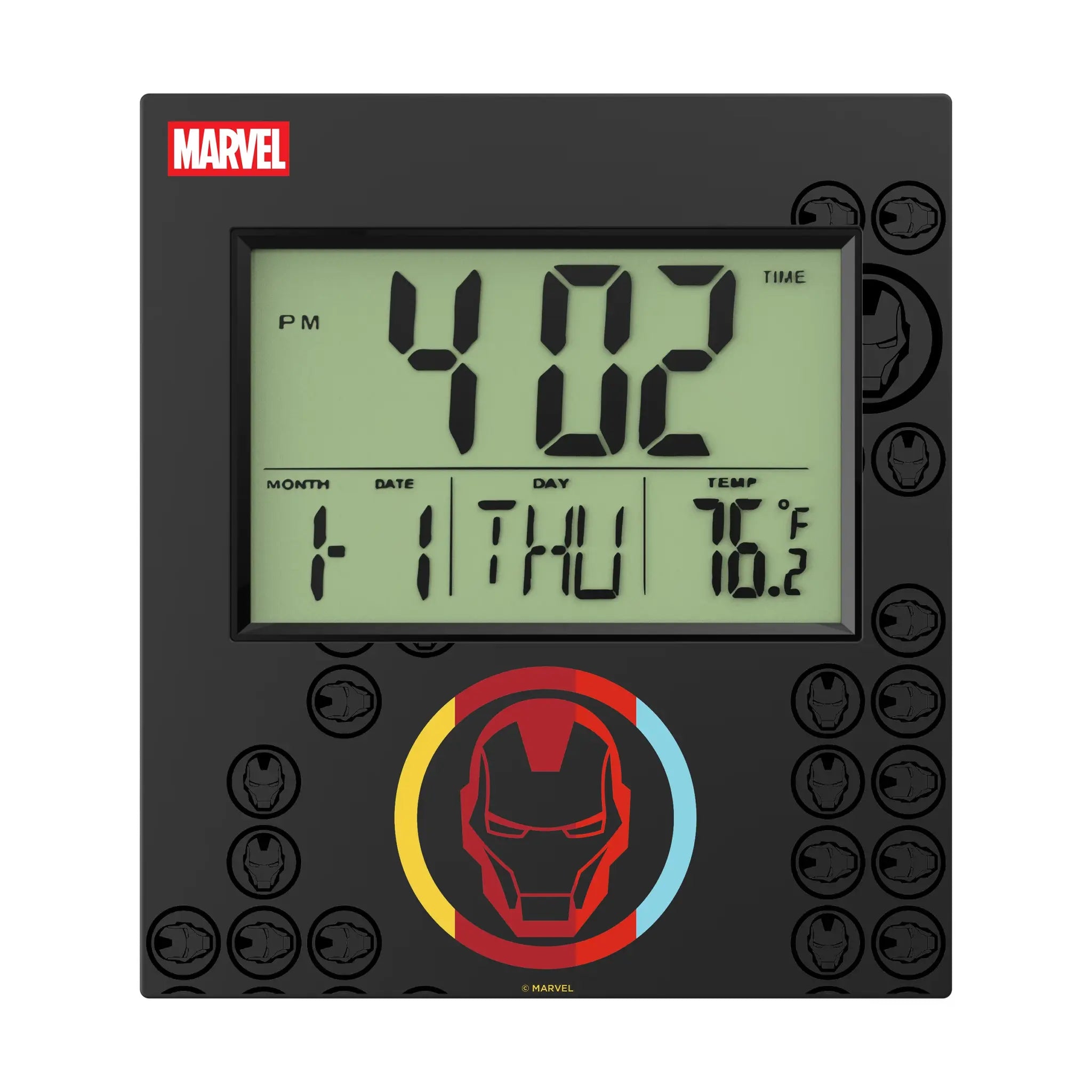 Marvel Avengers Iron Man Sigil Wall Clock