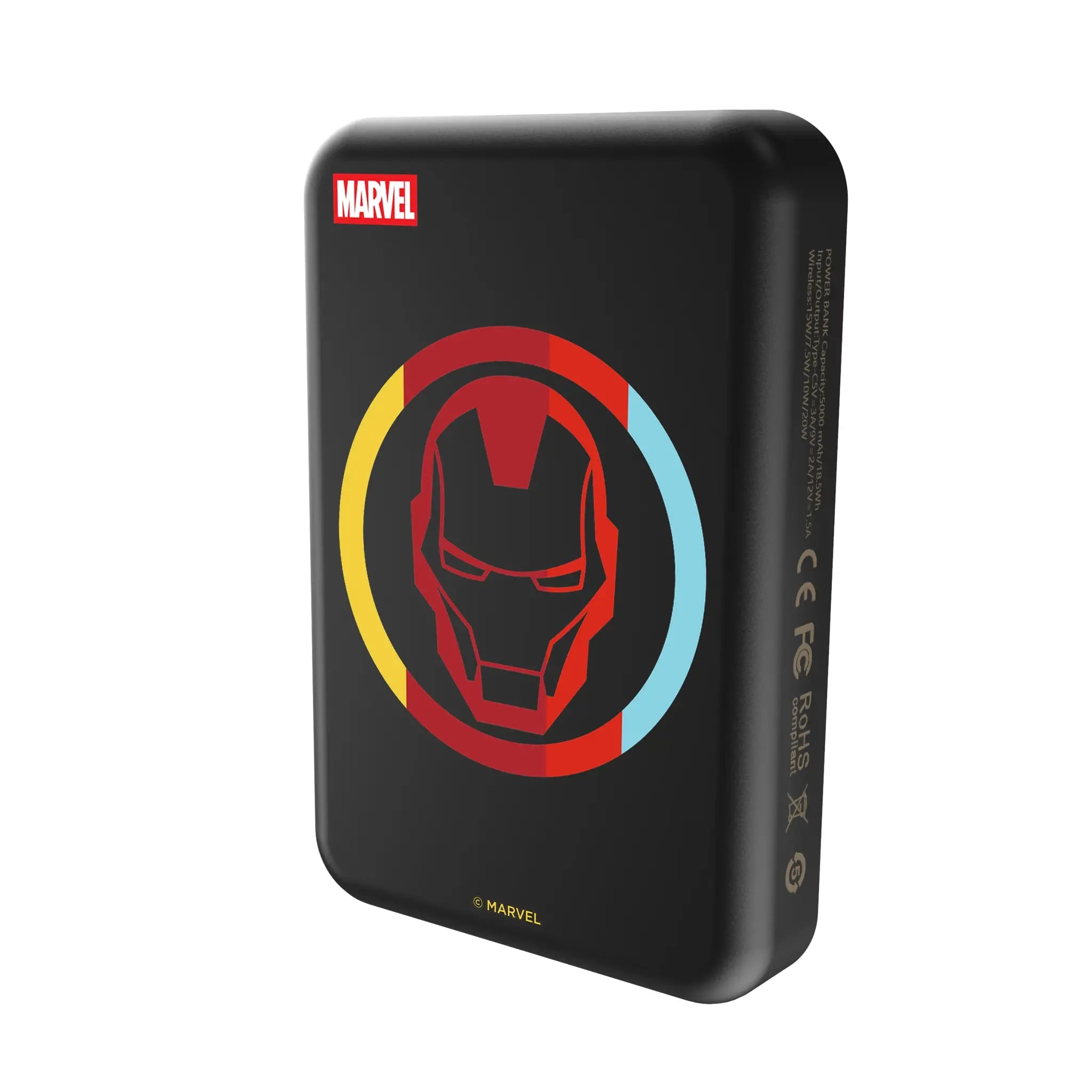 Marvel Avengers Iron Man Sigil Wireless Mag Power Bank