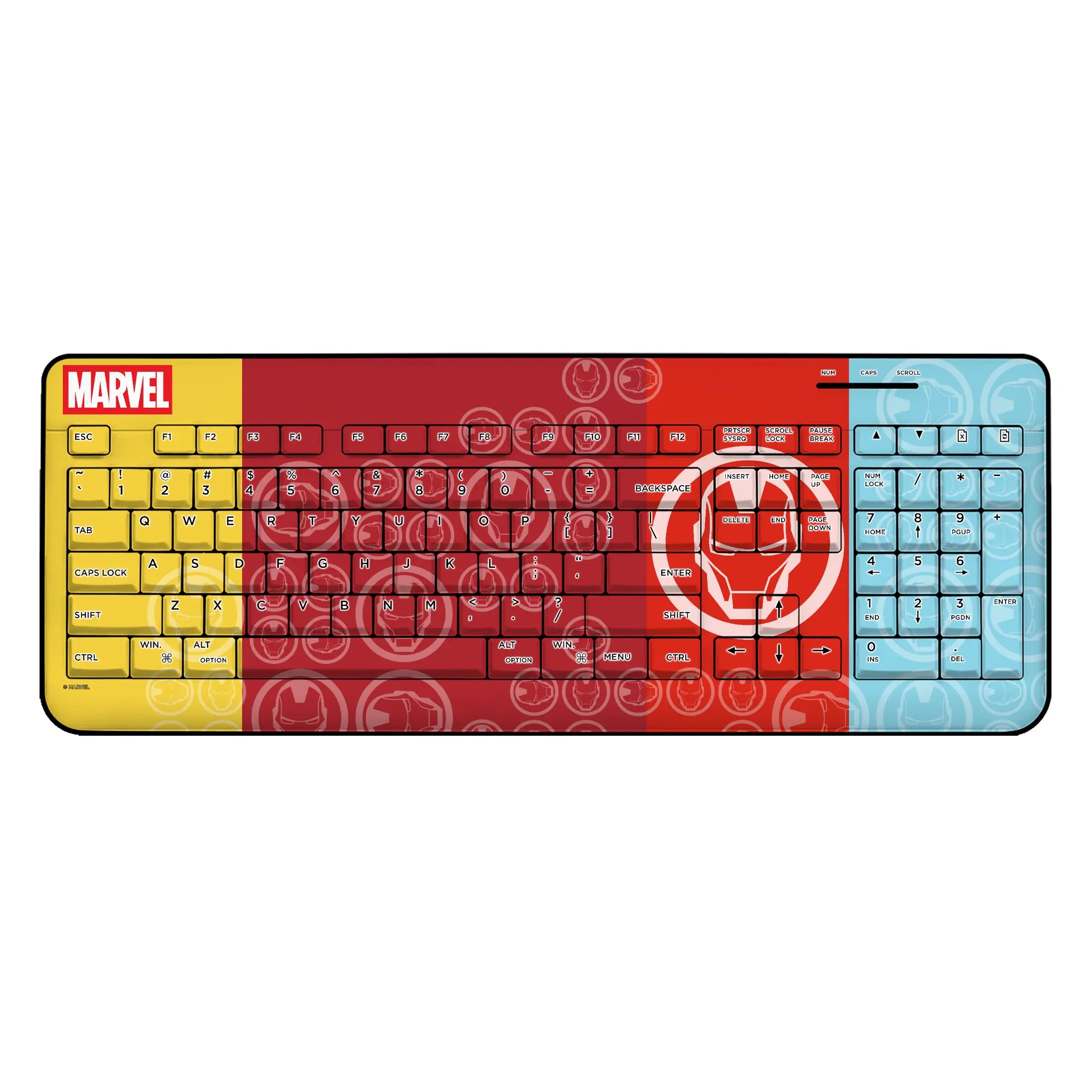 Marvel Avengers Iron Man Sigil Wireless USB Keyboard