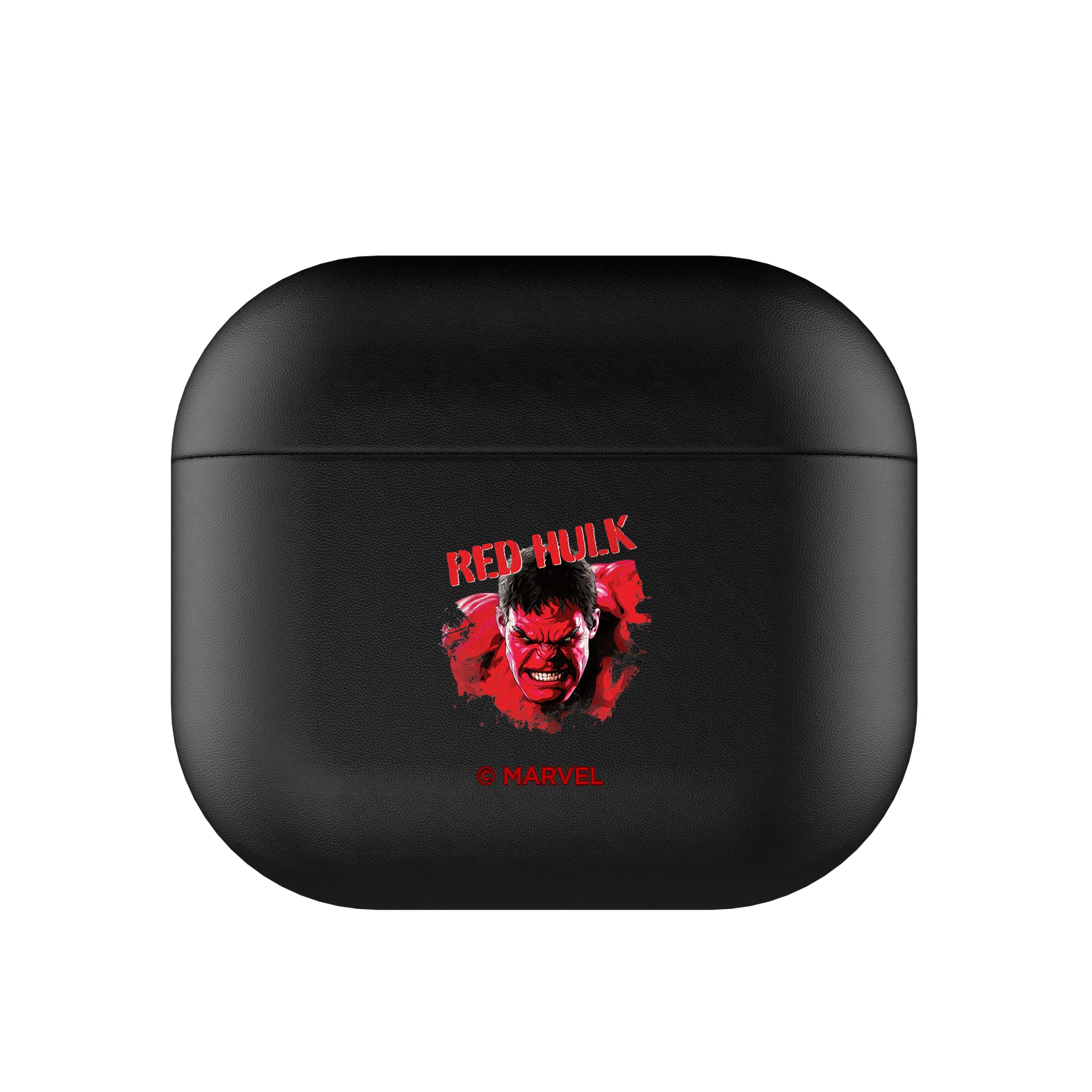Marvel Avengers Red Hulk Badge AirPods AirPod Case Cover#Device_AirPods 3rd Gen