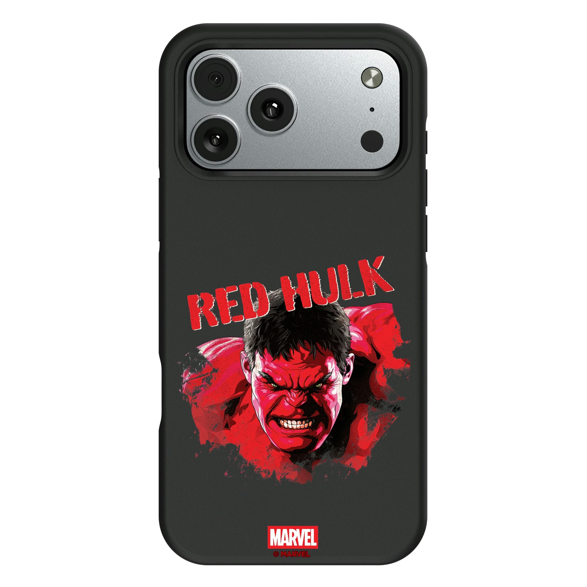 Marvel Avengers Red Hulk Badge iPhone Bump Phone Case for Apple iPhone#Device_iPhone 17 Pro Max