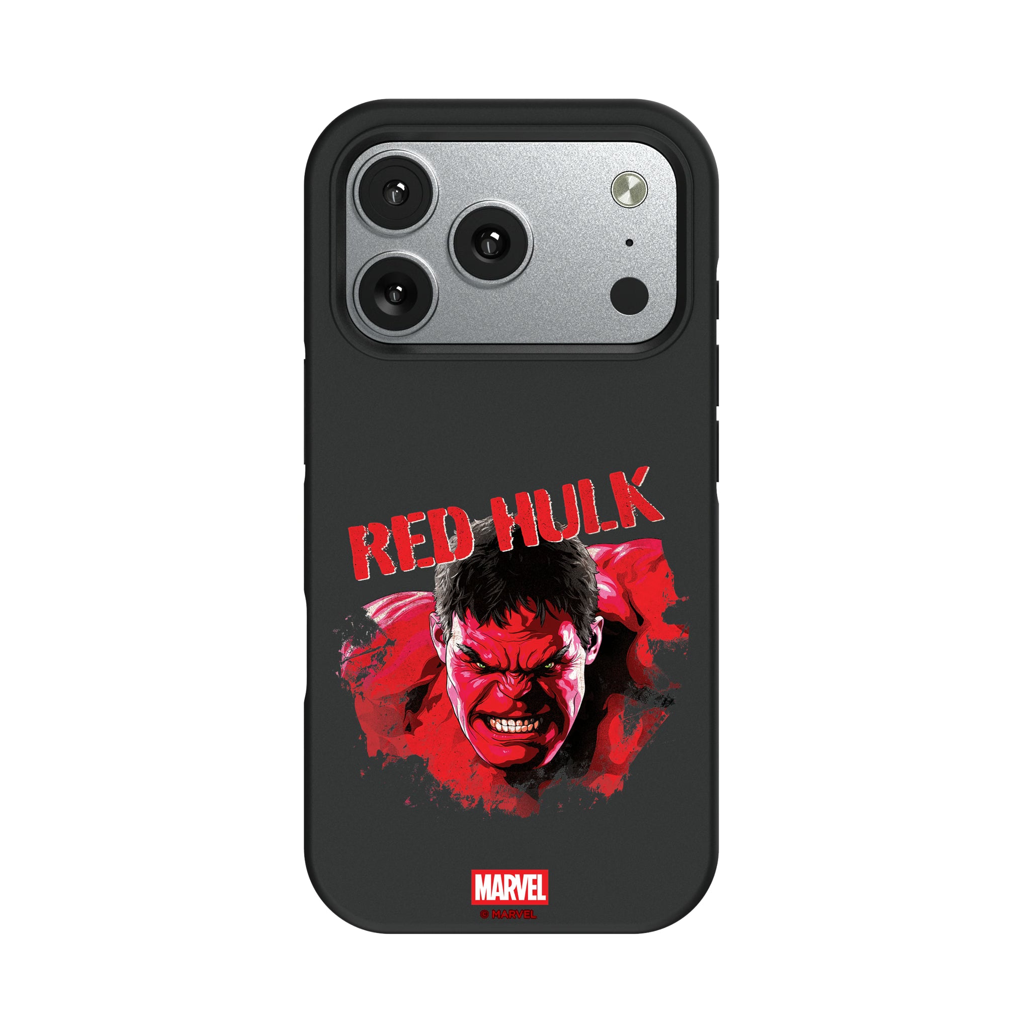 Marvel Avengers Red Hulk Badge iPhone Bump Phone Case for Apple iPhone#Device_iPhone 17 Pro