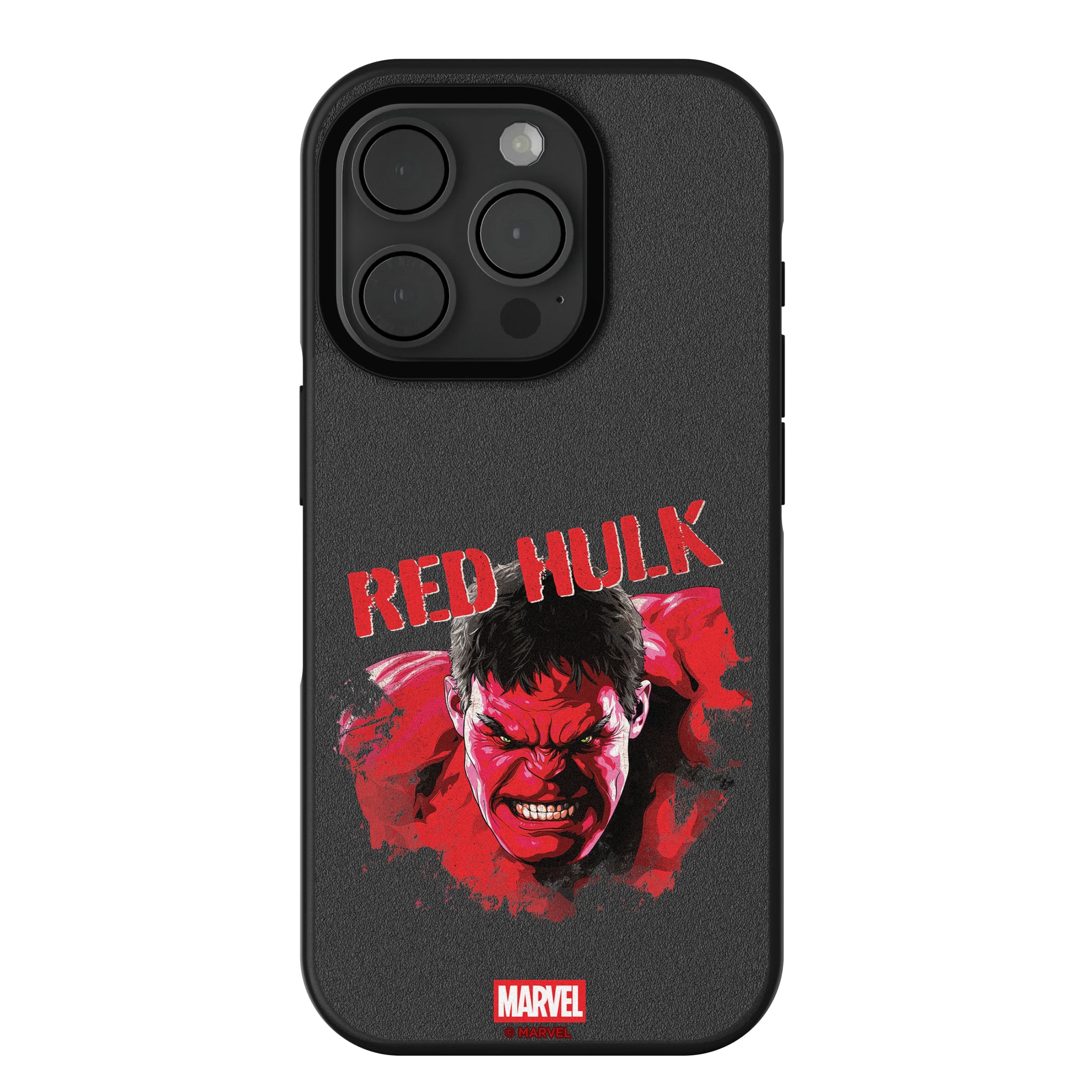 Marvel Avengers Red Hulk Badge iPhone Bump Phone Case for Apple iPhone