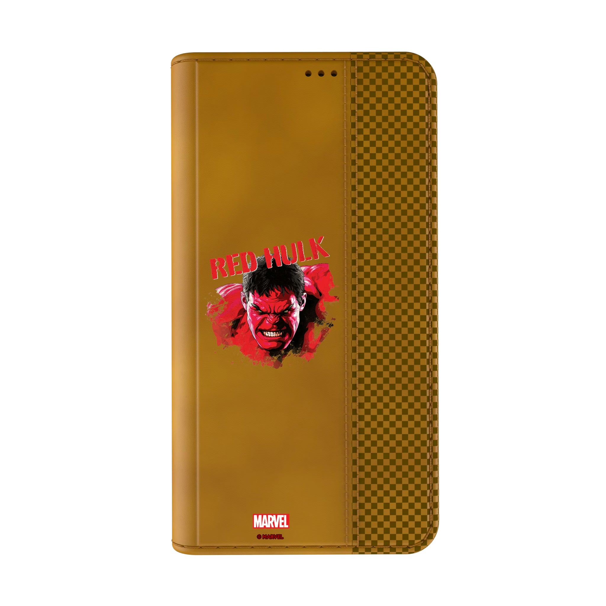 Marvel Avengers Red Hulk Badge iPhone Folio Phone Case for Apple iPhone