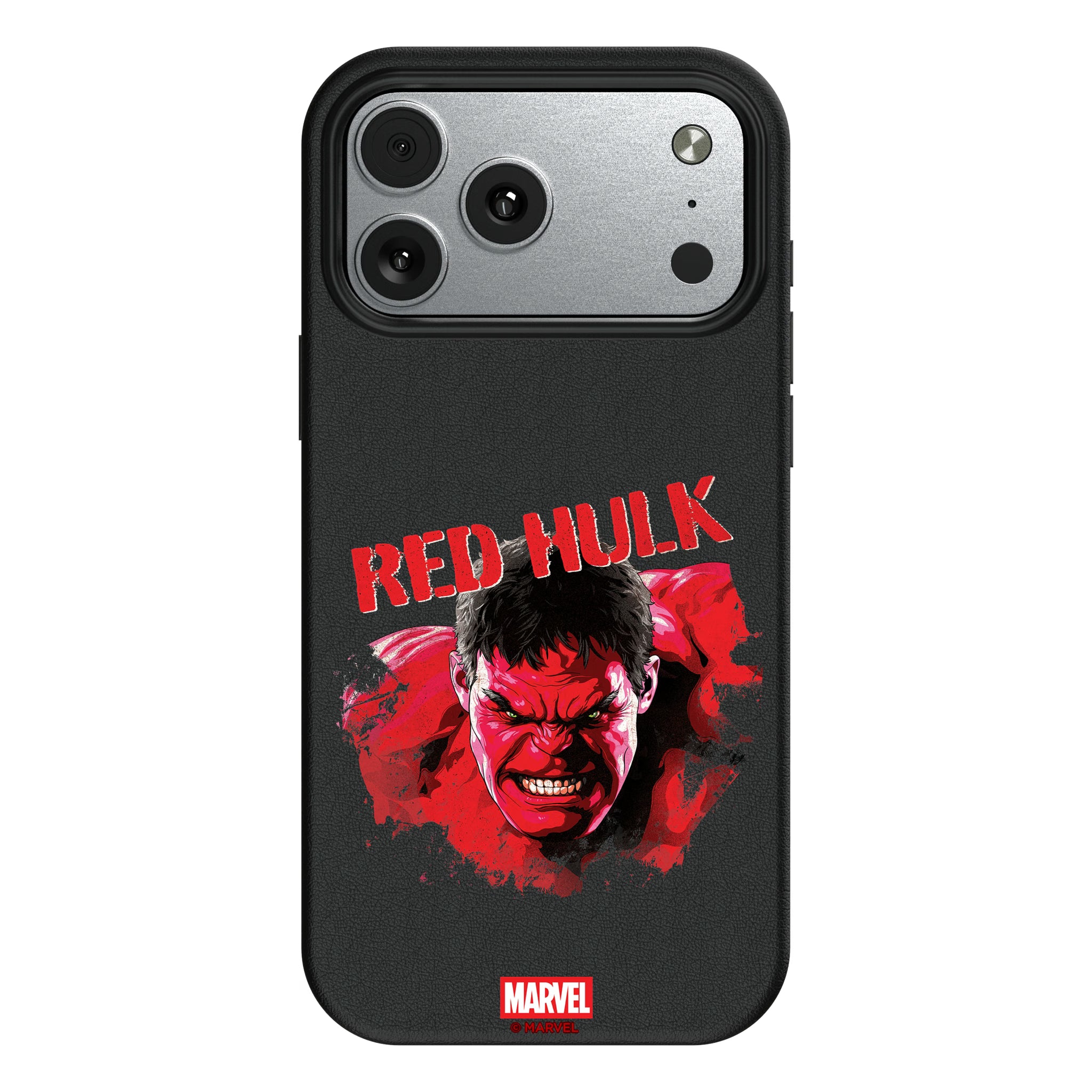 Marvel Avengers Red Hulk Badge iPhone MagSafe Compatible Phone Case for Apple iPhone#Device_iPhone 17 Pro Max