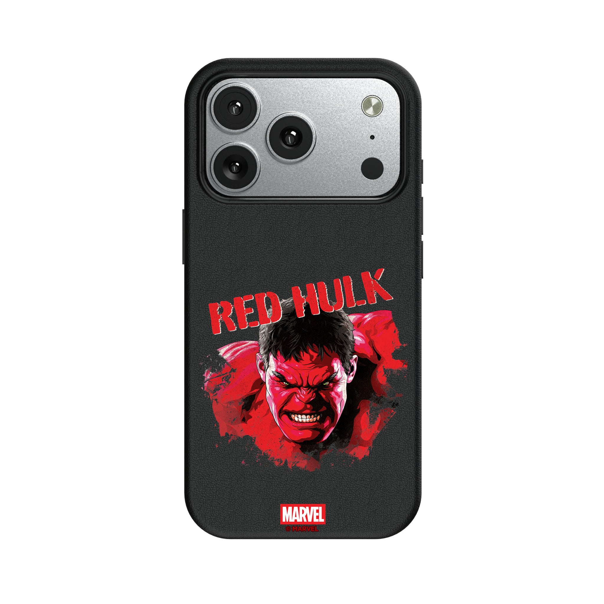 Marvel Avengers Red Hulk Badge iPhone MagSafe Compatible Phone Case for Apple iPhone#Device_iPhone 17 Pro