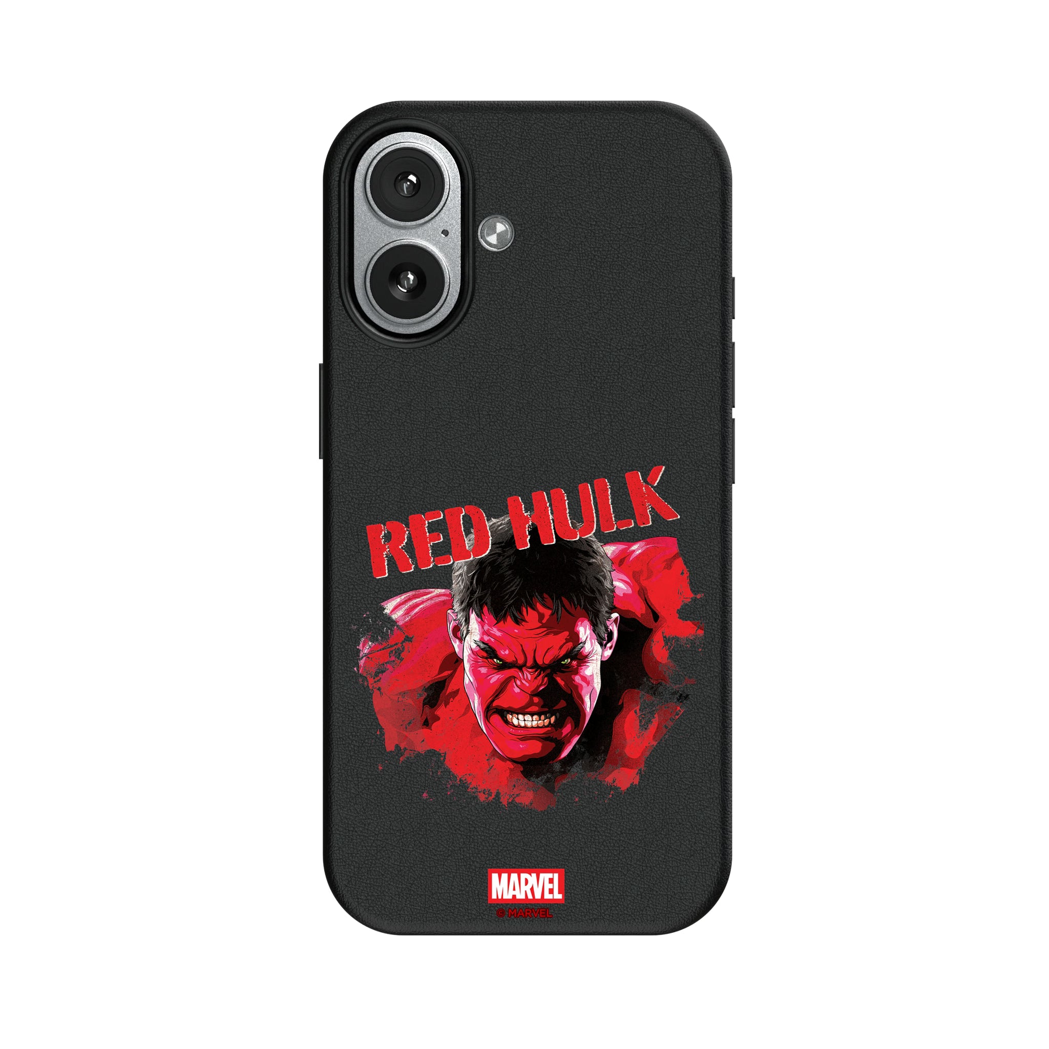 Marvel Avengers Red Hulk Badge iPhone MagSafe Compatible Phone Case for Apple iPhone#Device_iPhone 17