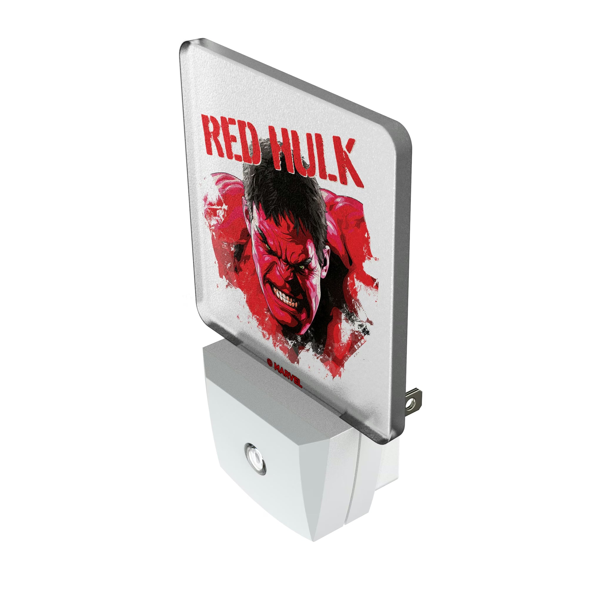 Marvel Avengers Red Hulk Badge Night Light 2-Pack - Isometric View