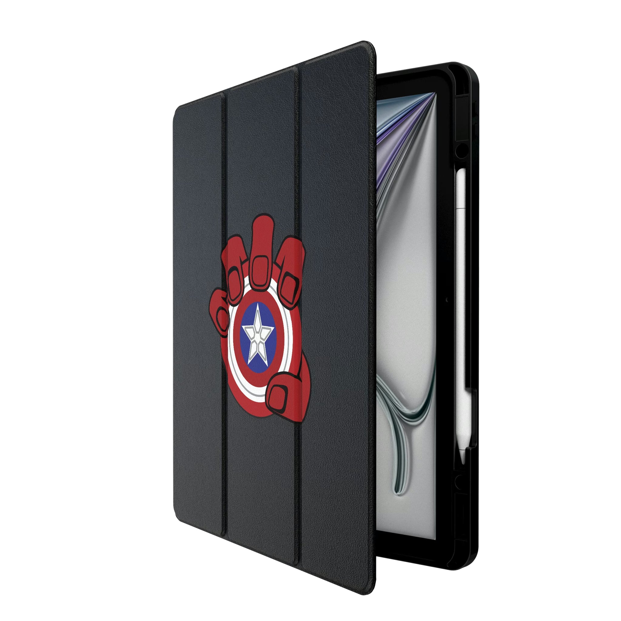 Marvel Avengers Red Hulk Badge iPad Tablet Case for Apple iPad
