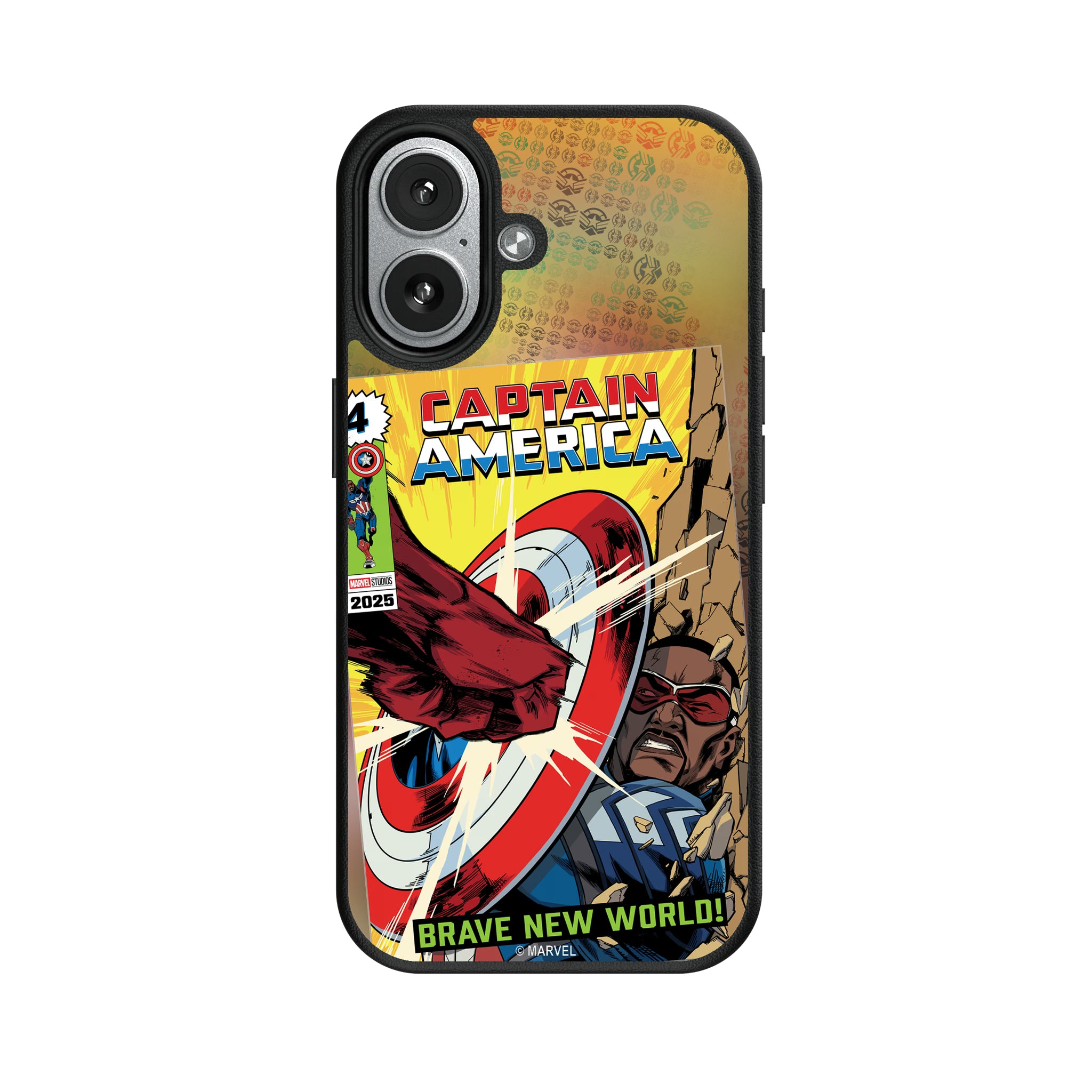 Marvel Avengers Sam Wilson Captain America Classic Cover iPhone MagSafe Compatible Phone Case for Apple iPhone#Device_iPhone 17