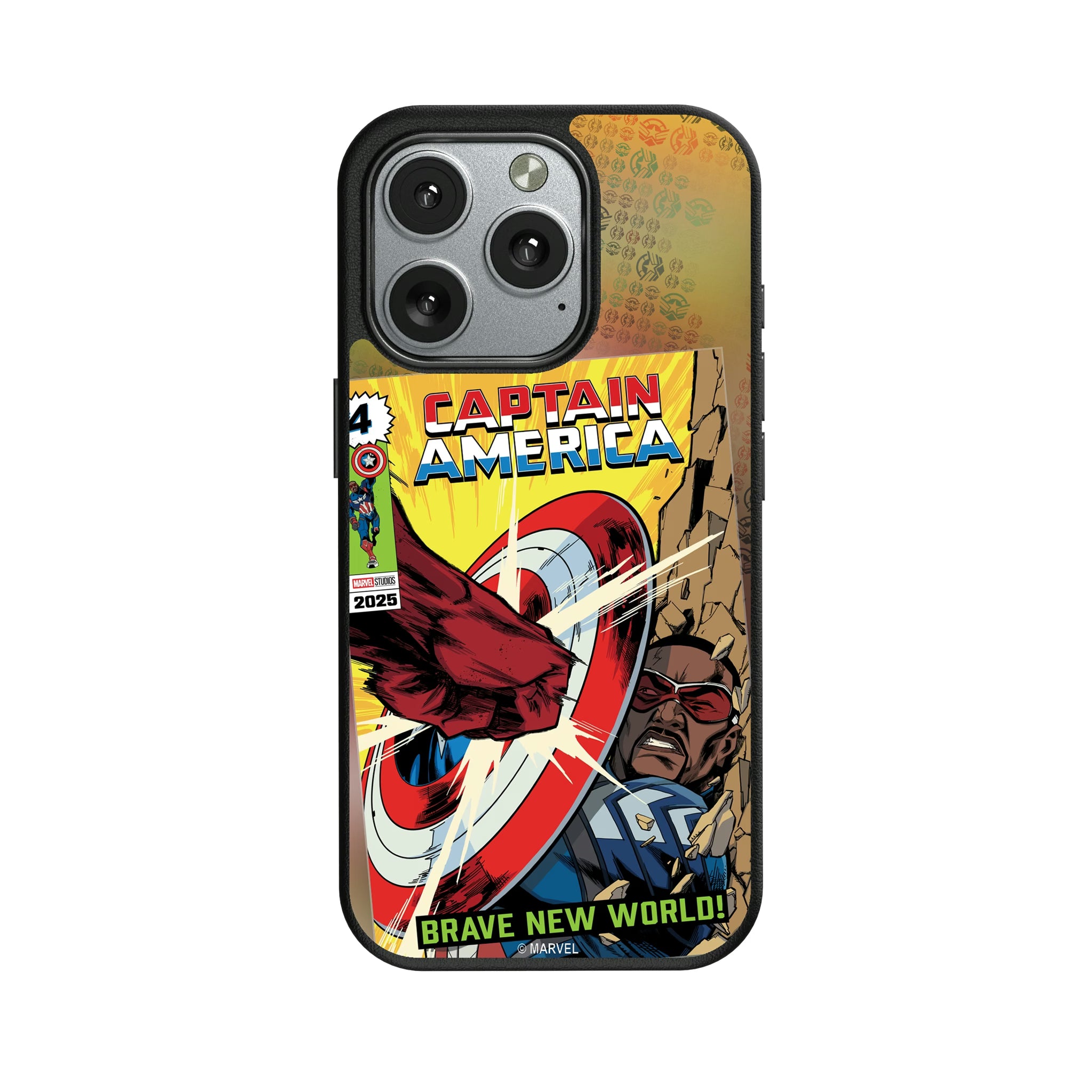 Marvel Avengers Sam Wilson Captain America Classic Cover iPhone MagSafe Compatible Phone Case for Apple iPhone