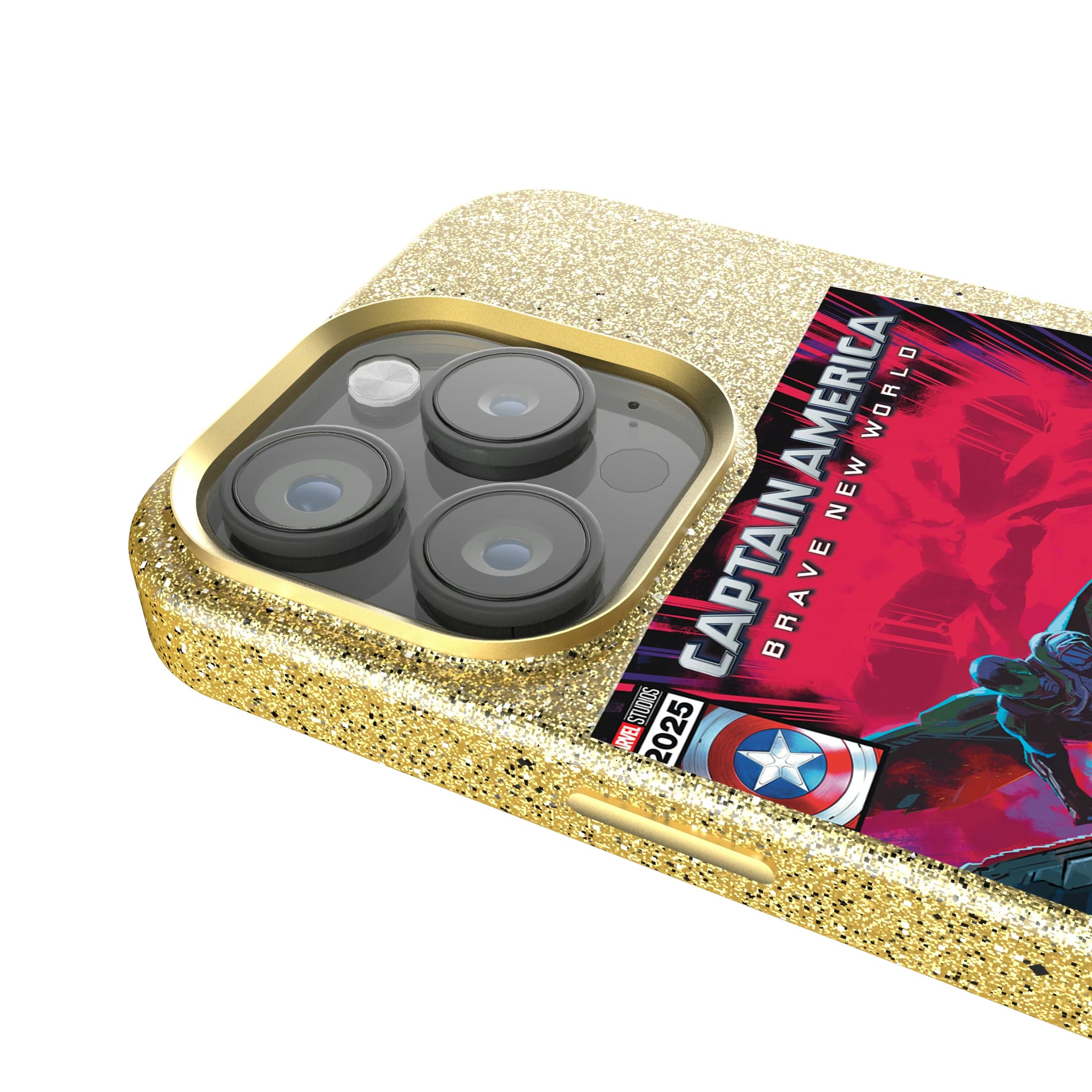 Marvel Avengers Sam Wilson Captain America Cover Art iPhone Bling Phone Case for Apple iPhone - Detail
