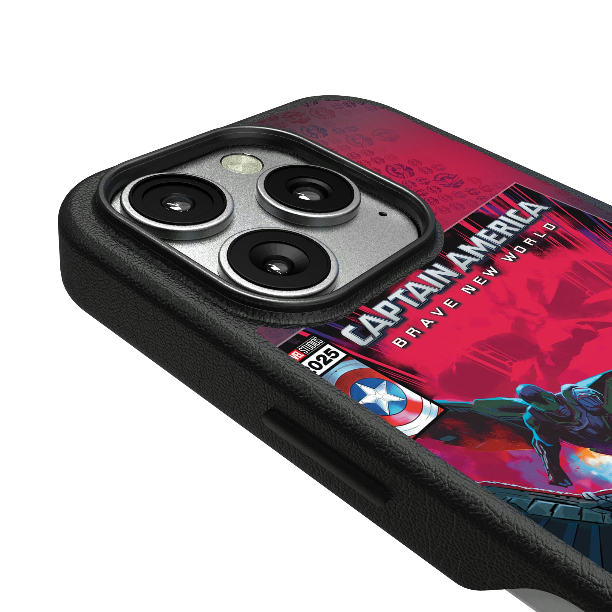 Marvel Avengers Sam Wilson Captain America Cover Art iPhone MagSafe Compatible Phone Case for Apple iPhone - Detail