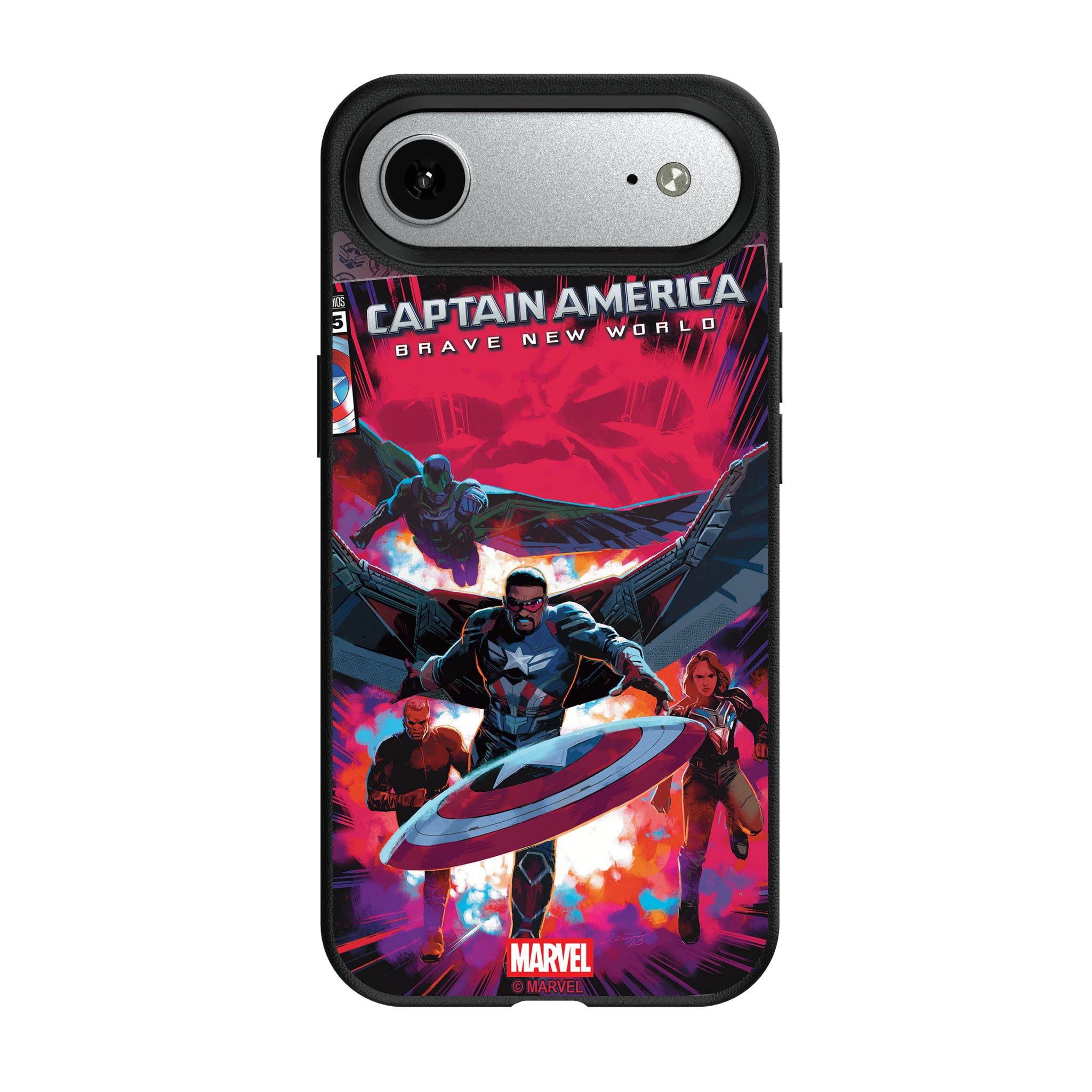 Marvel Avengers Sam Wilson Captain America Cover Art iPhone MagSafe Compatible Phone Case for Apple iPhone#Device_iPhone Air