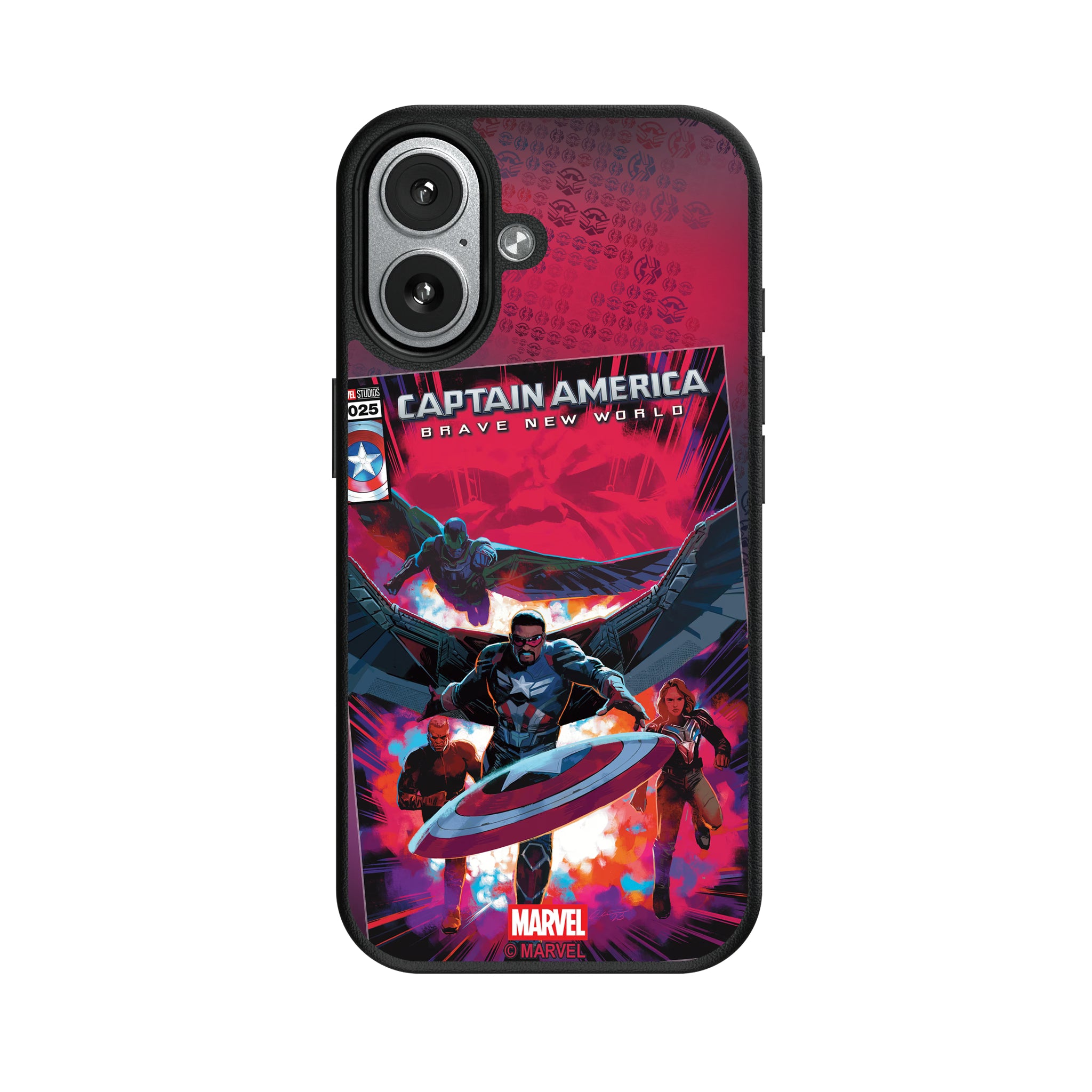 Marvel Avengers Sam Wilson Captain America Cover Art iPhone MagSafe Compatible Phone Case for Apple iPhone#Device_iPhone 17
