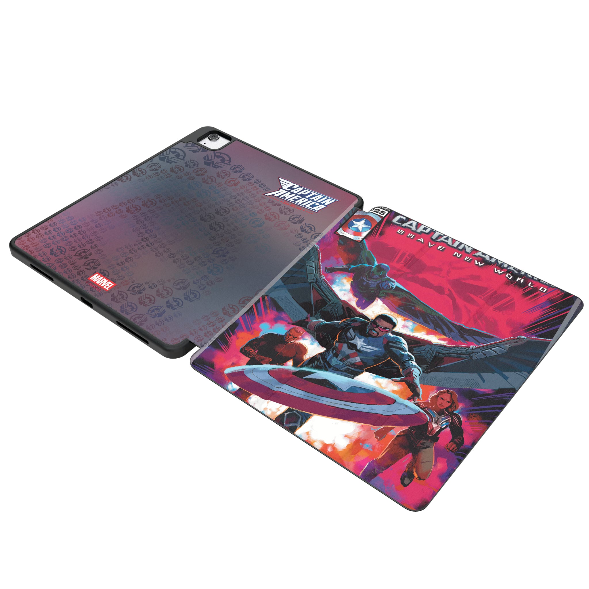 Marvel Avengers Sam Wilson Captain America Cover Art iPad Tablet Case for Apple iPad