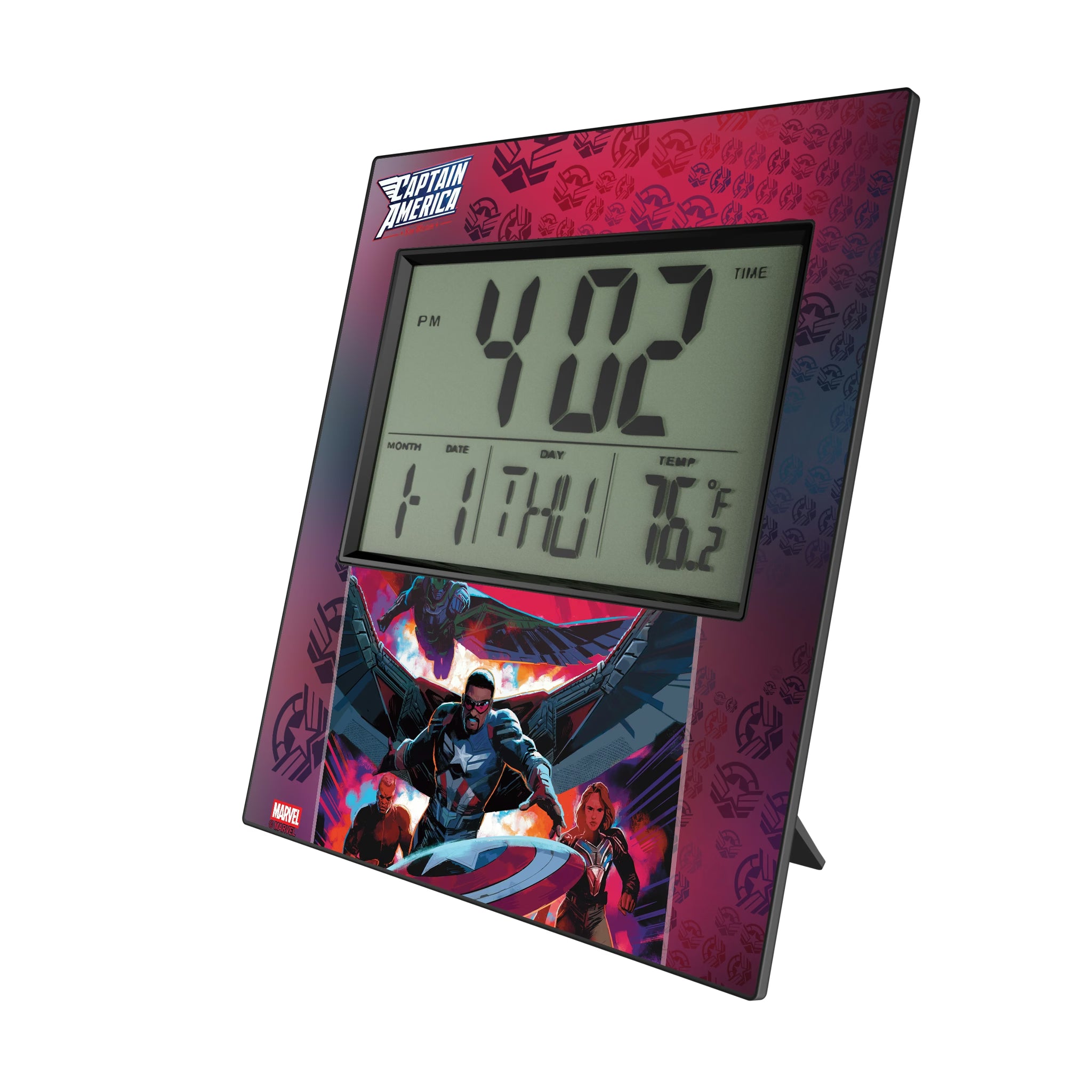 Marvel Avengers Sam Wilson Captain America Cover Art Wall Clock