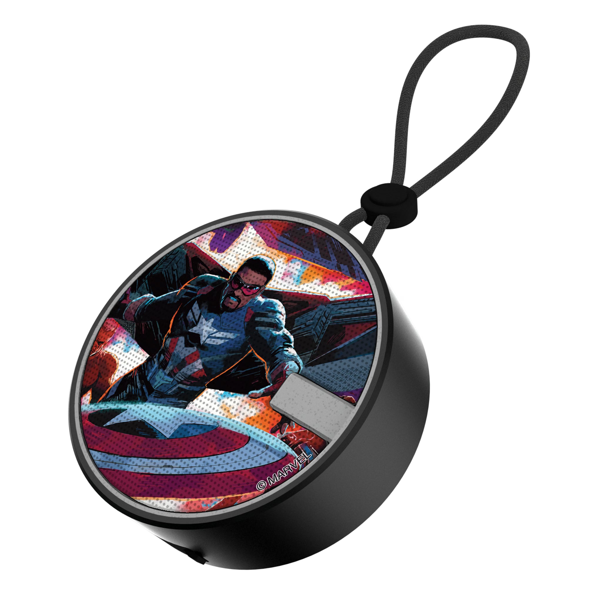 Marvel Avengers Sam Wilson Captain America Cover Art Waterproof Speaker