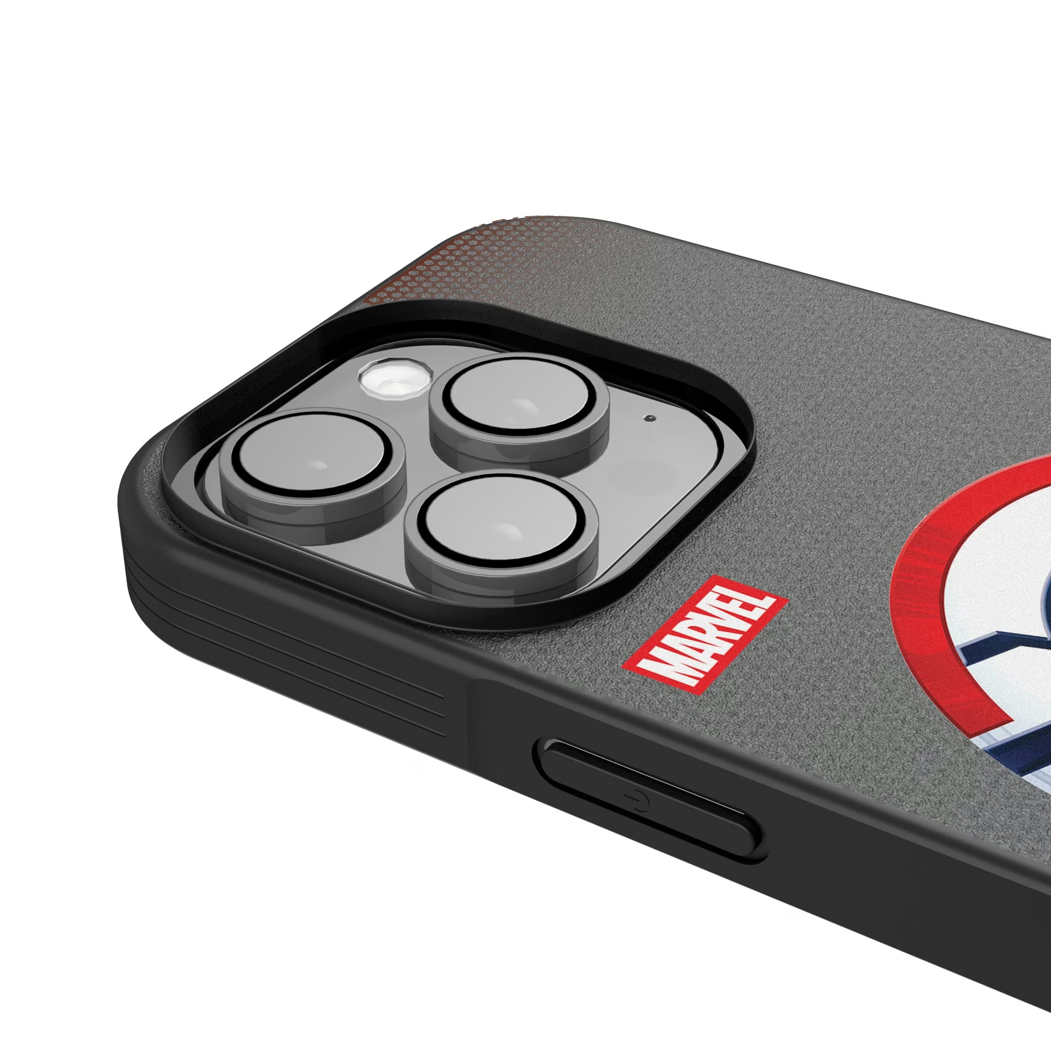 Marvel Avengers Sam Wilson Captain America Grid iPhone Bump Phone Case for Apple iPhone - Detail