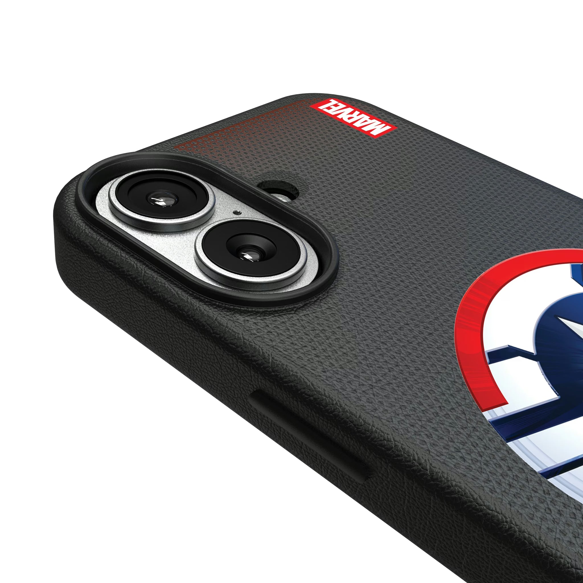Marvel Avengers Sam Wilson Captain America Grid iPhone MagSafe Compatible Phone Case for Apple iPhone - Detail#Device_iPhone 17