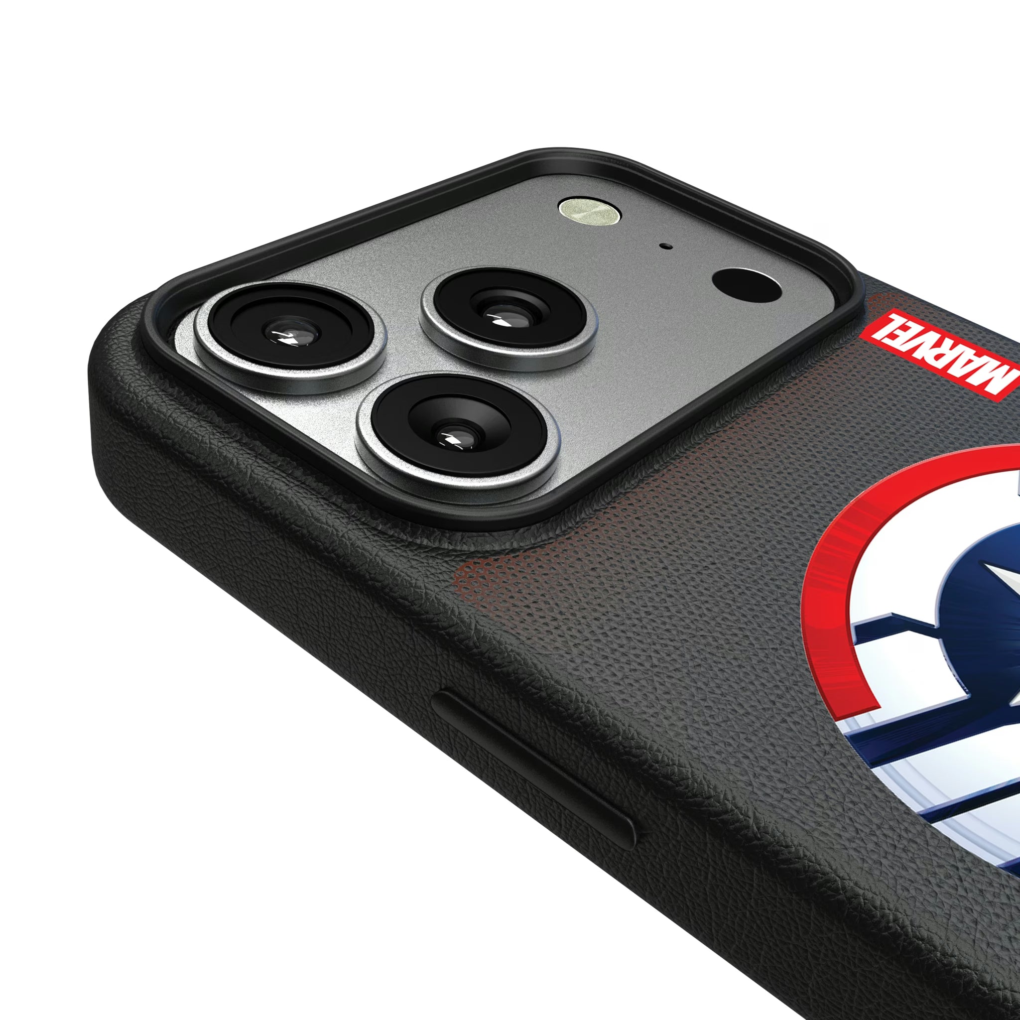 Marvel Avengers Sam Wilson Captain America Grid iPhone MagSafe Compatible Phone Case for Apple iPhone - Detail#Device_iPhone 17 Pro